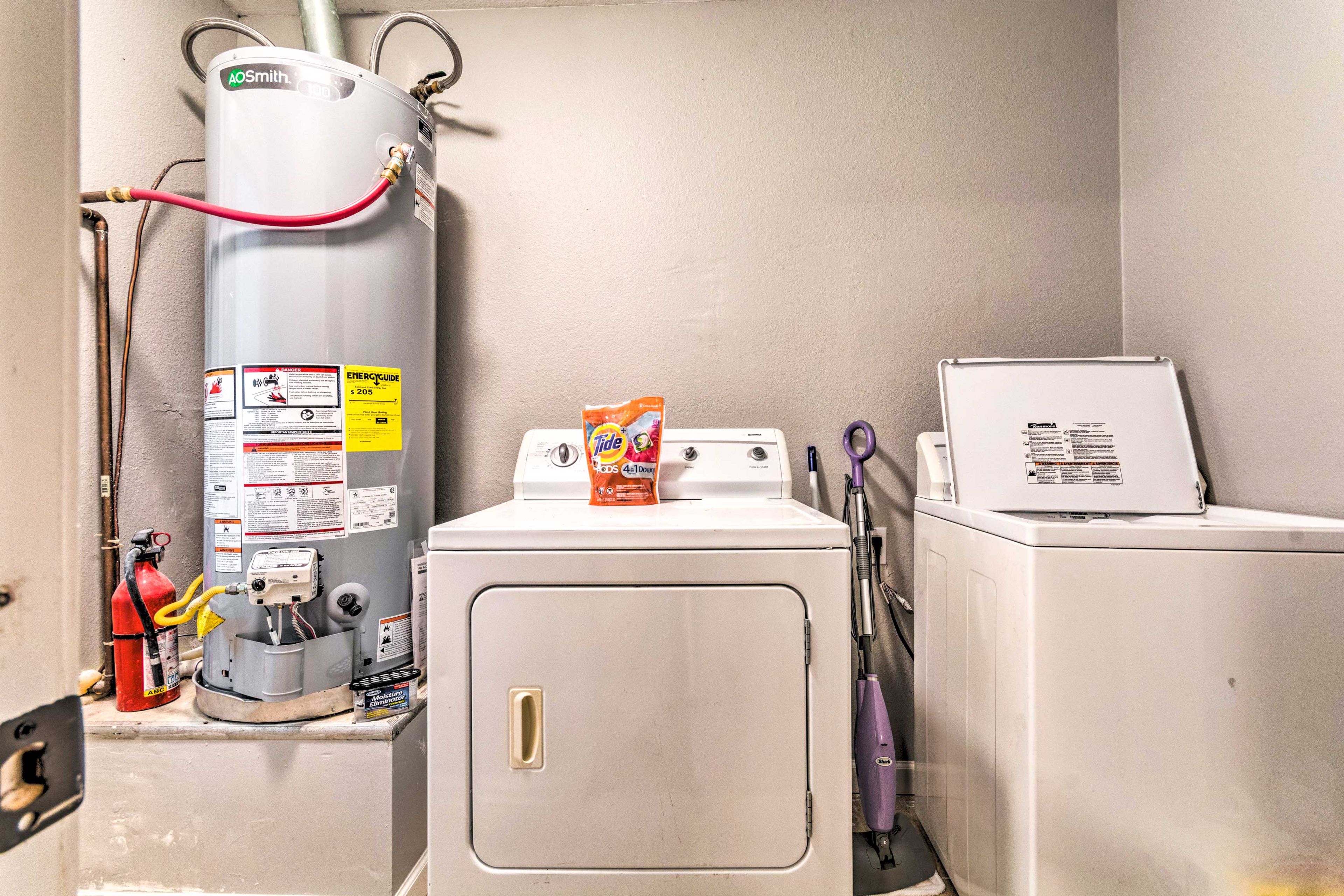 Washer & Dryer | Central Heating & A/C