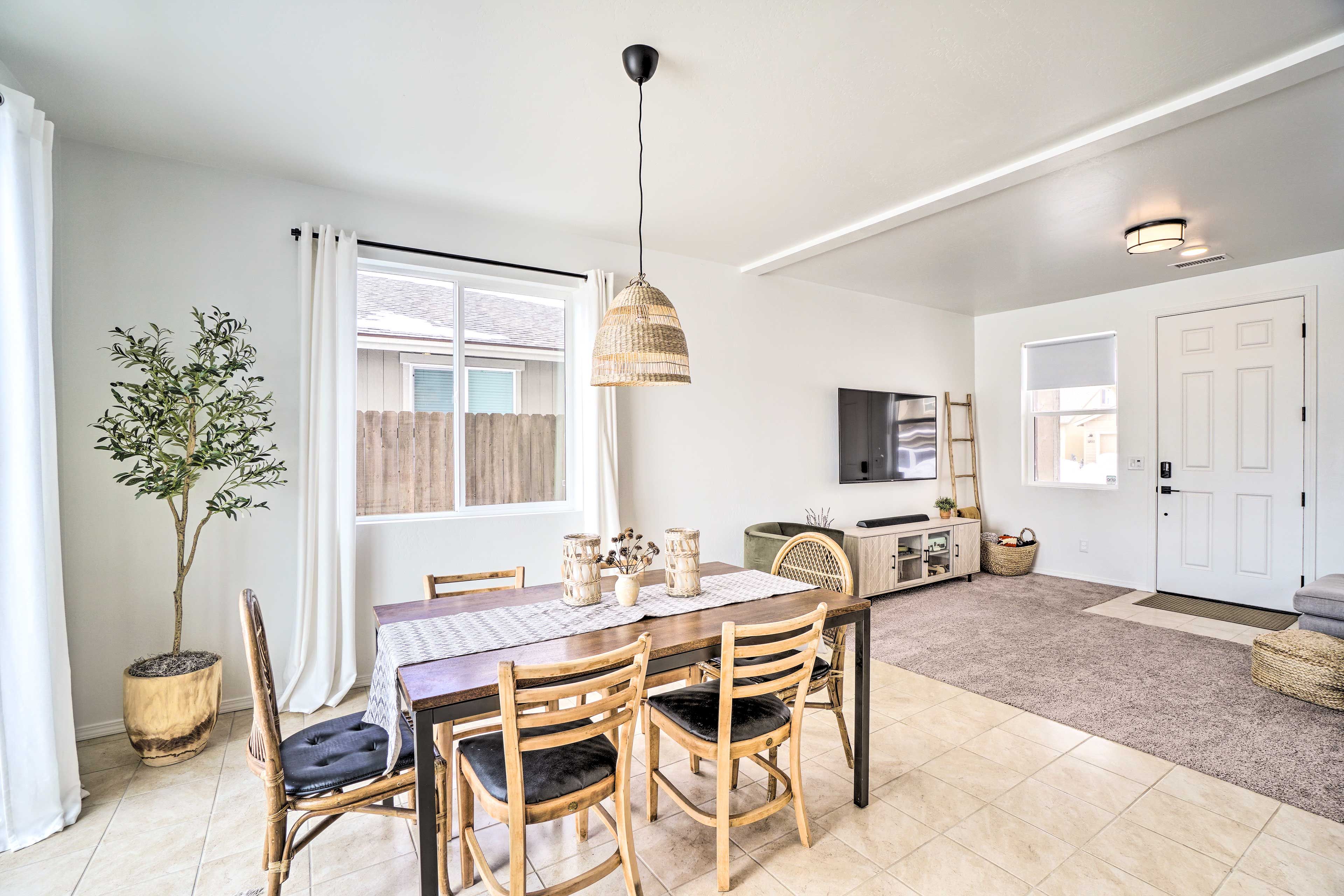 Dining Area | 1st Floor | Dishware/Flatware Provided | High Chair