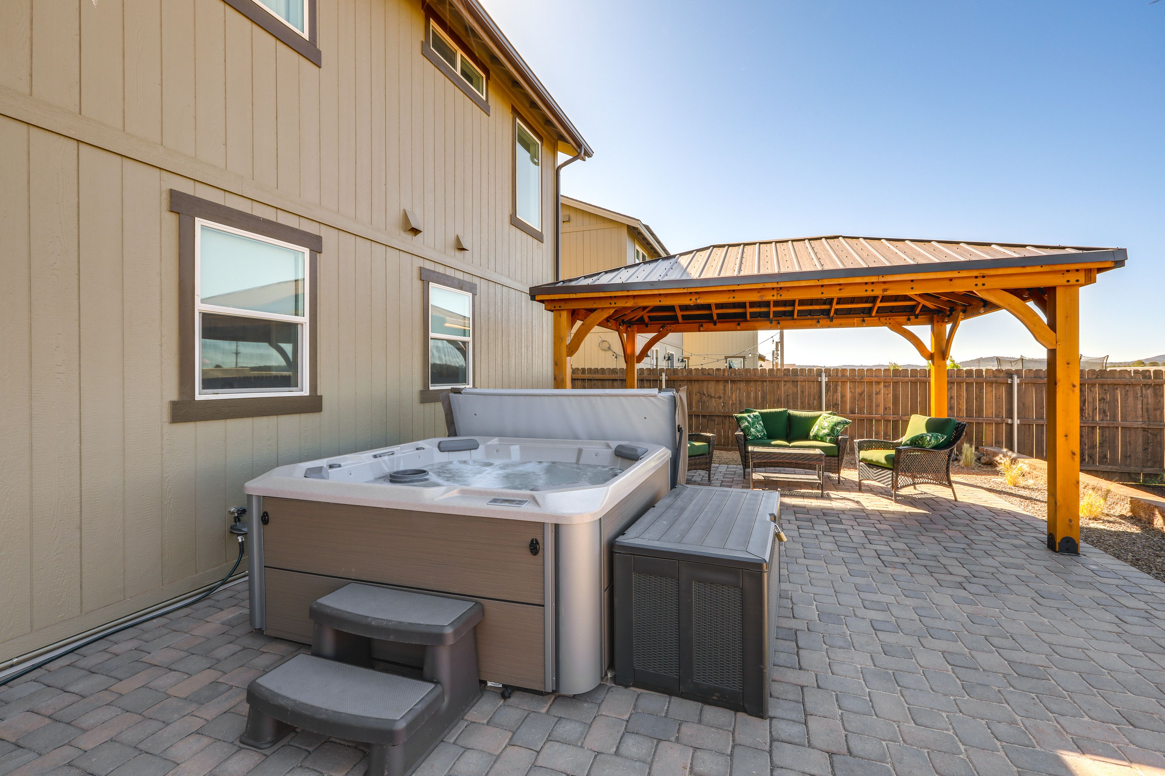 Patio | Gazebo | Private Hot Tub