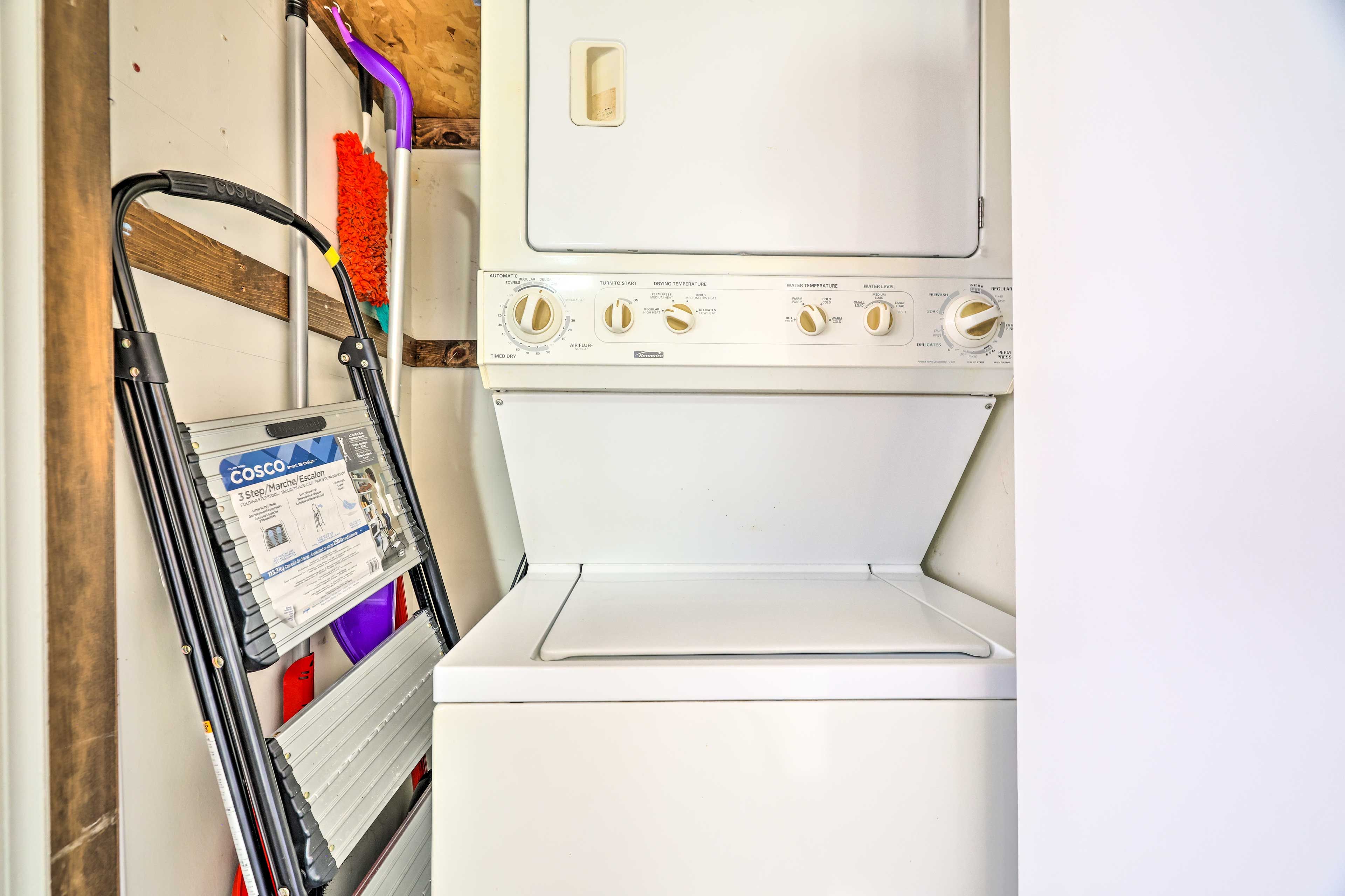 Laundry Area | Washer/Dryer | Iron/Board