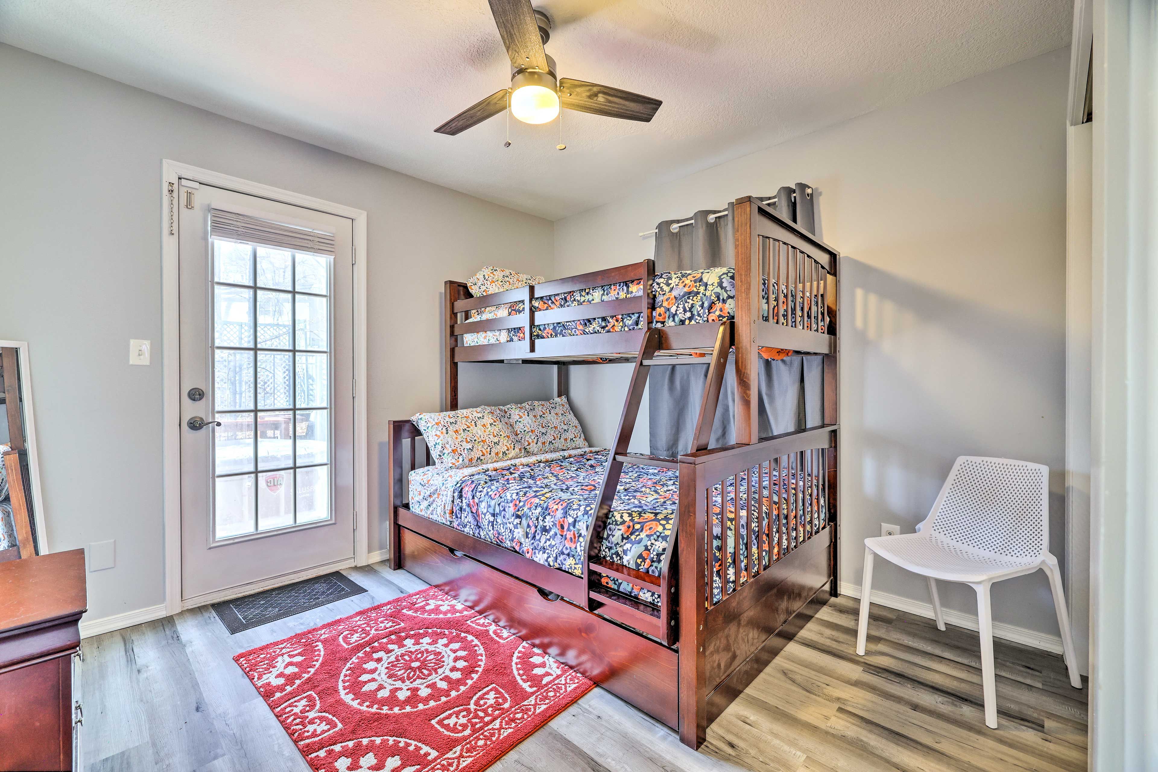 Bedroom 2 | Twin/Full Bunk Bed | Pack 'n Play | 1st Floor