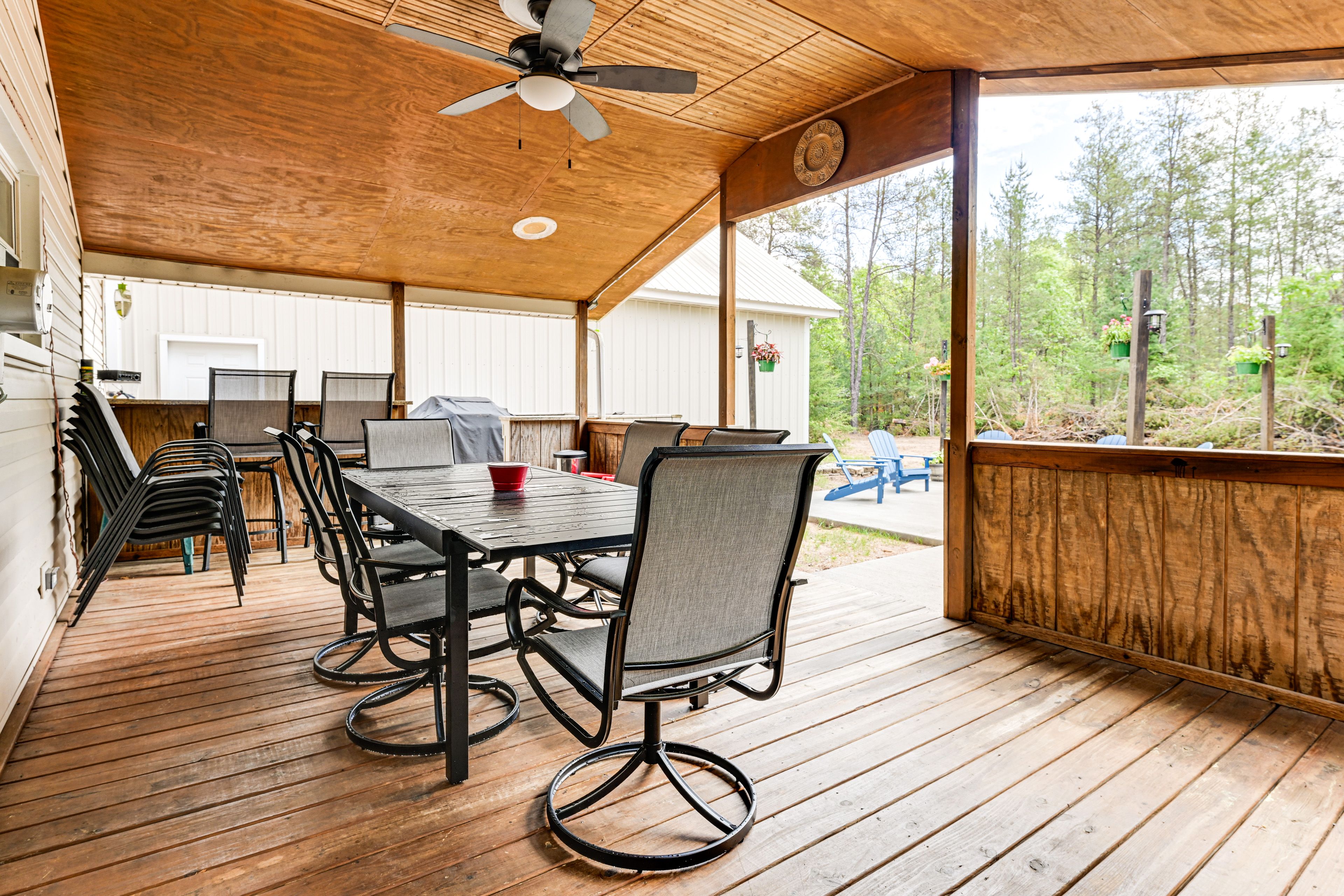 Covered Deck | Fire Pit | Outdoor Dining | Gas Grill