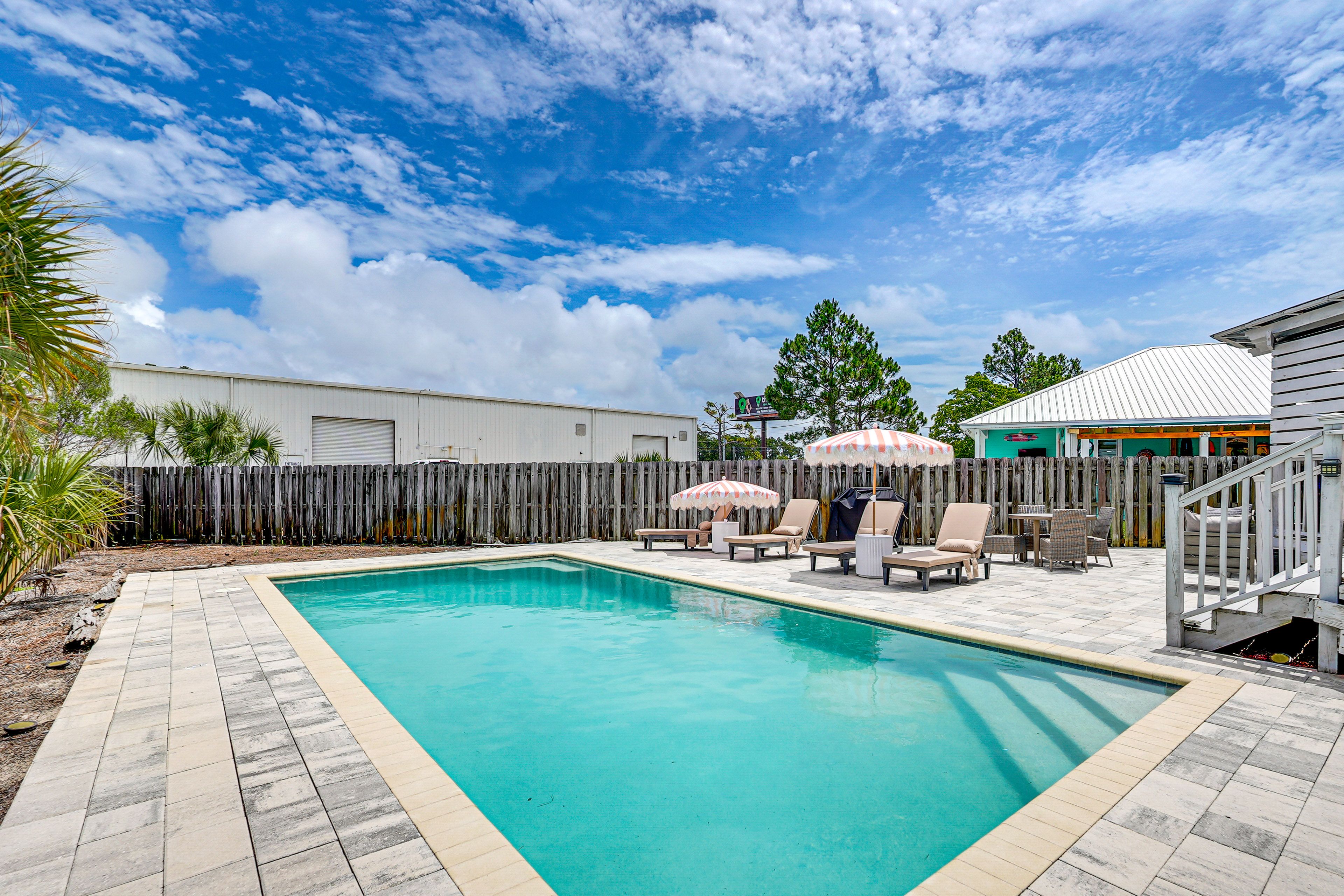 Private Pool (Heated w/ Fee) | Lounge Furniture | Gas Grill & Meat Smoker