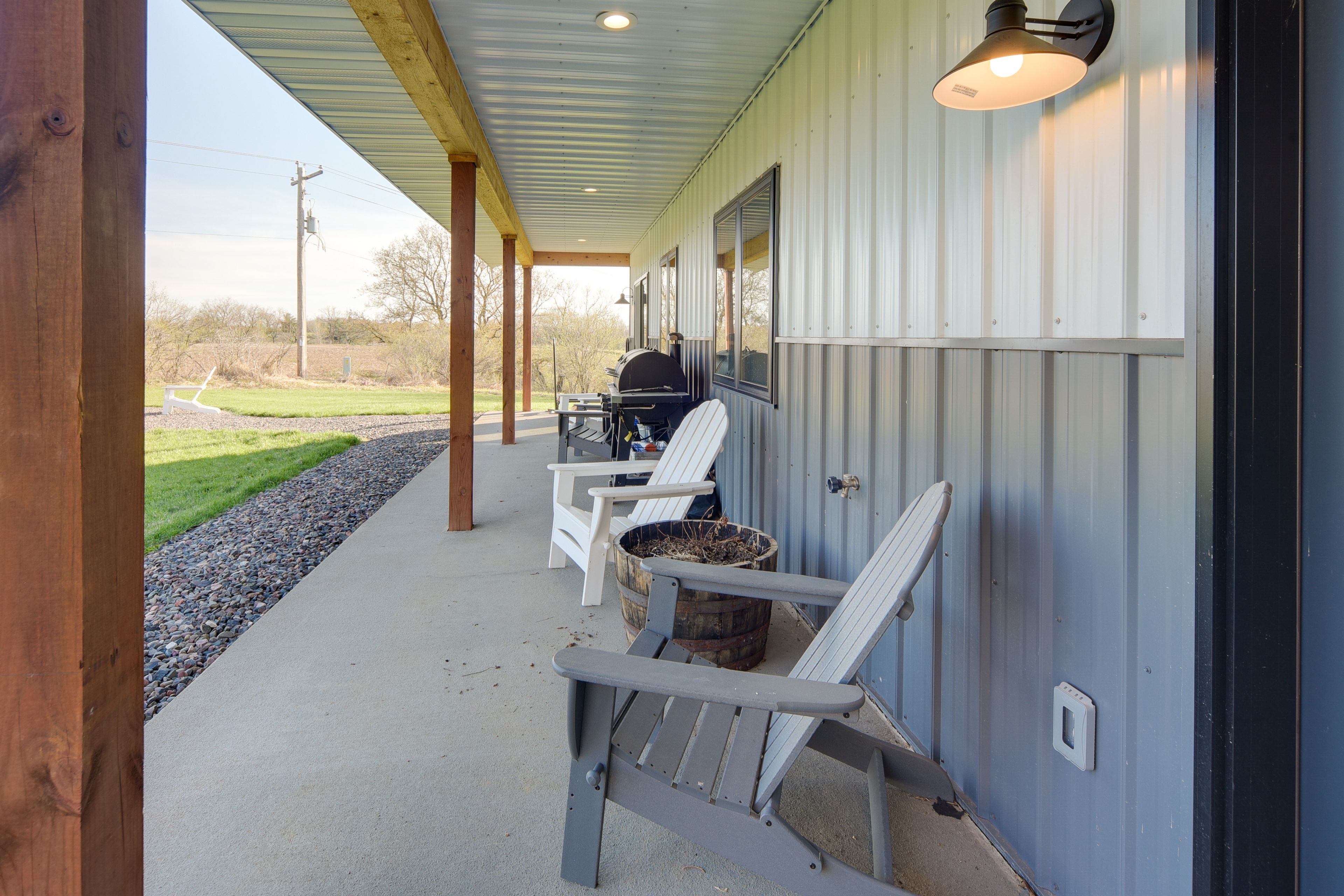 Covered Porch | Sitting Area