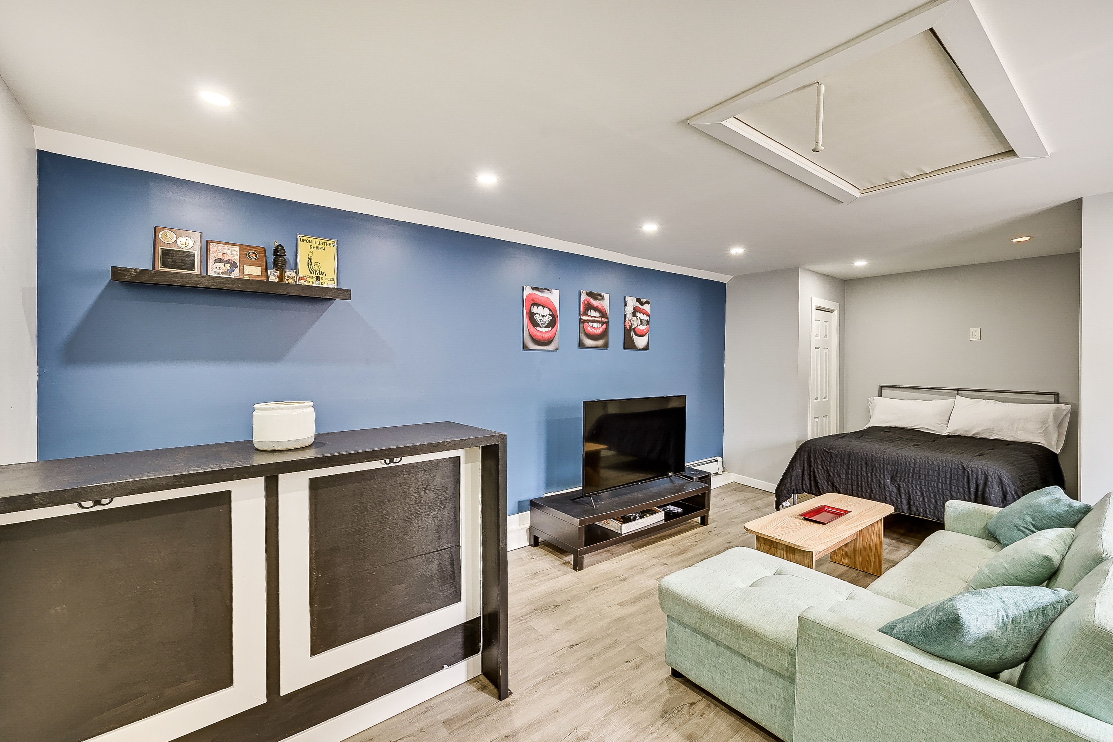 Studio | Full Bed | Sleeper Sofa | Linens Provided
