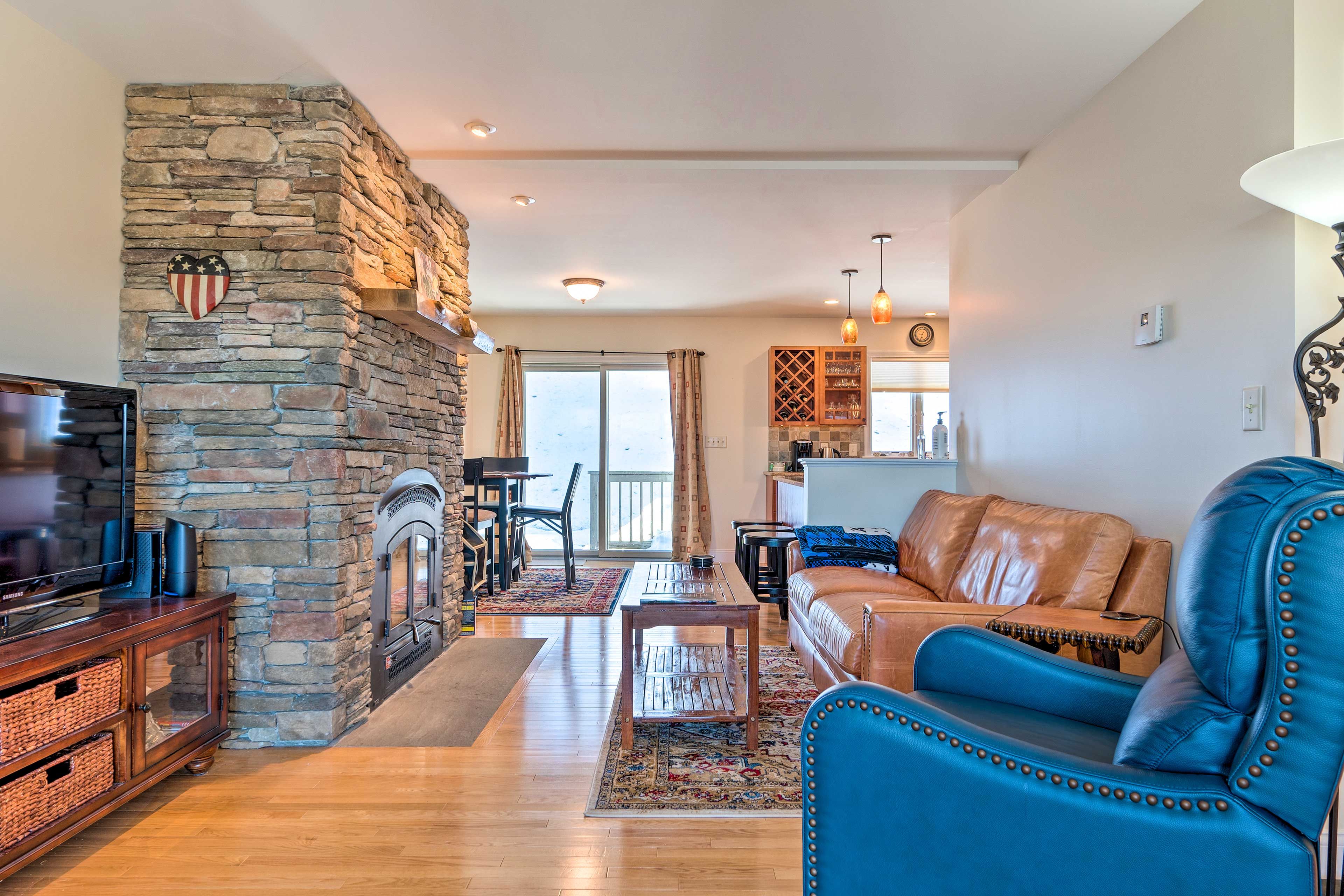 Living Room | Heat Pump Air Conditioning on 1st & 2nd Floor