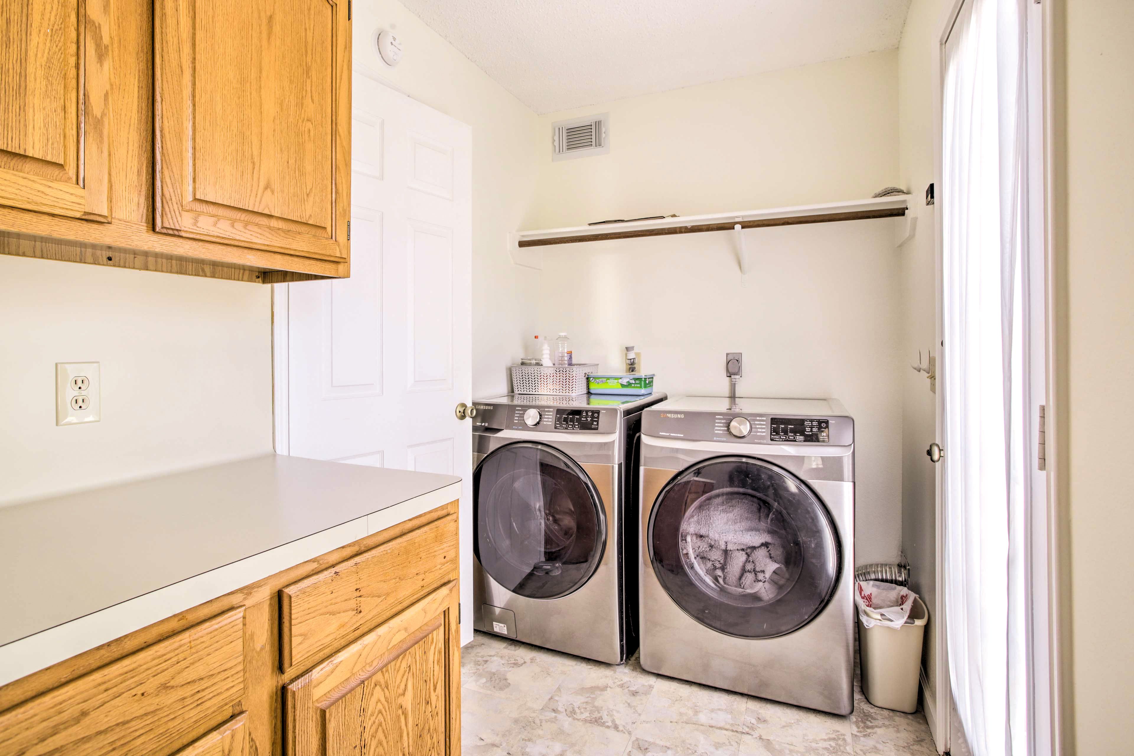 Laundry Room | Detergent Provided