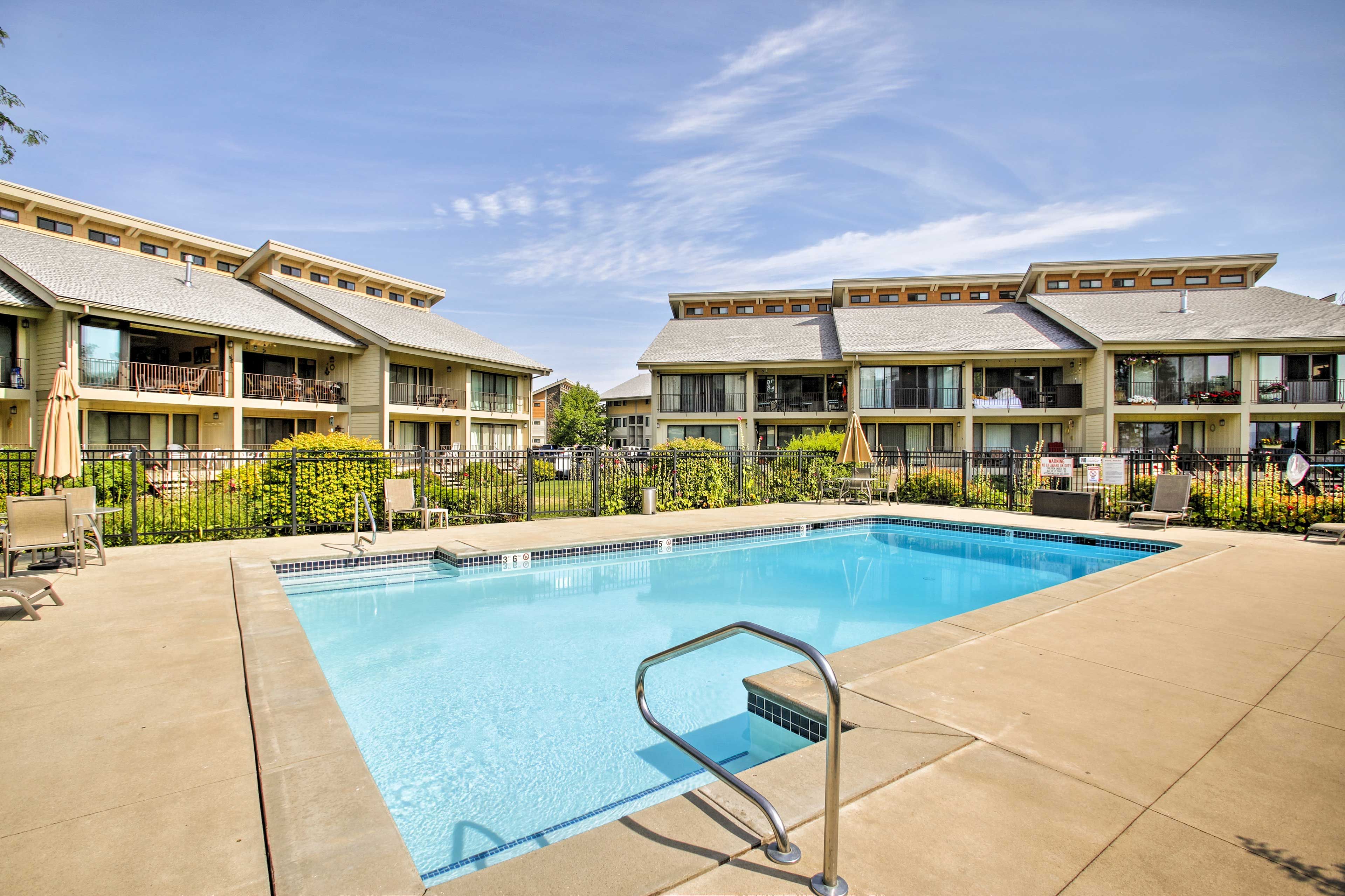 Community Amenities | Seasonal Outdoor Heated Pool | Gas Grills | Indoor Pool