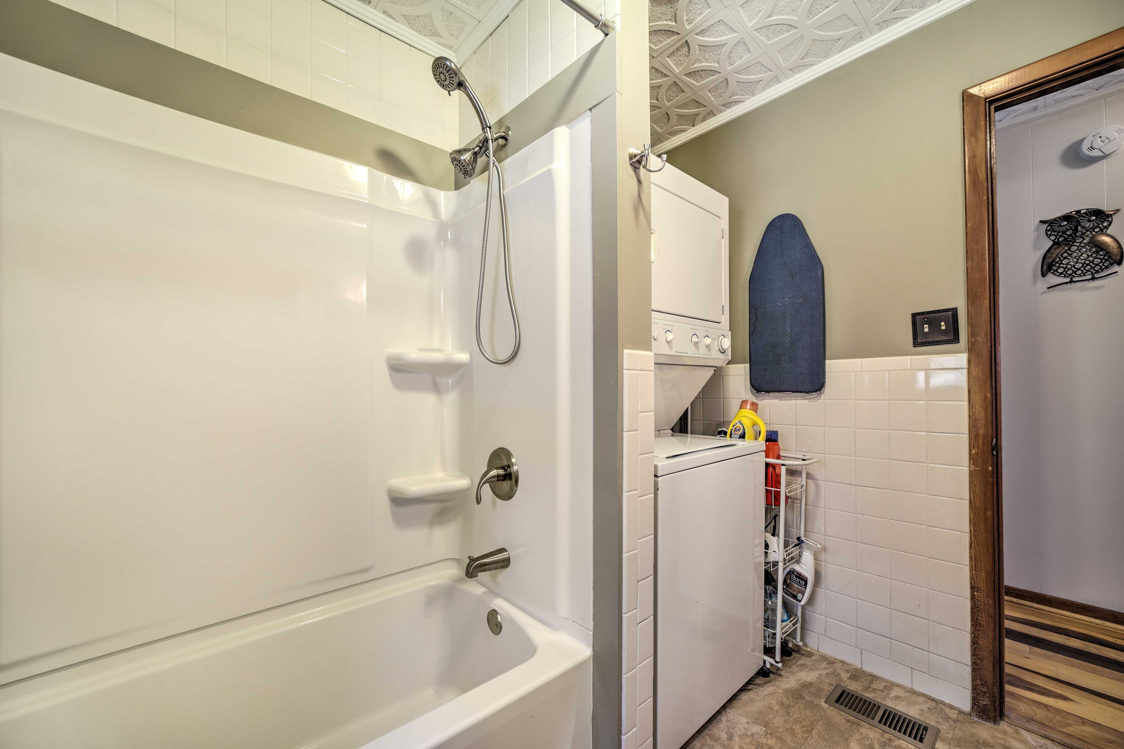 Laundry Area | Washer/Dryer | Laundry Detergent | Iron/Board