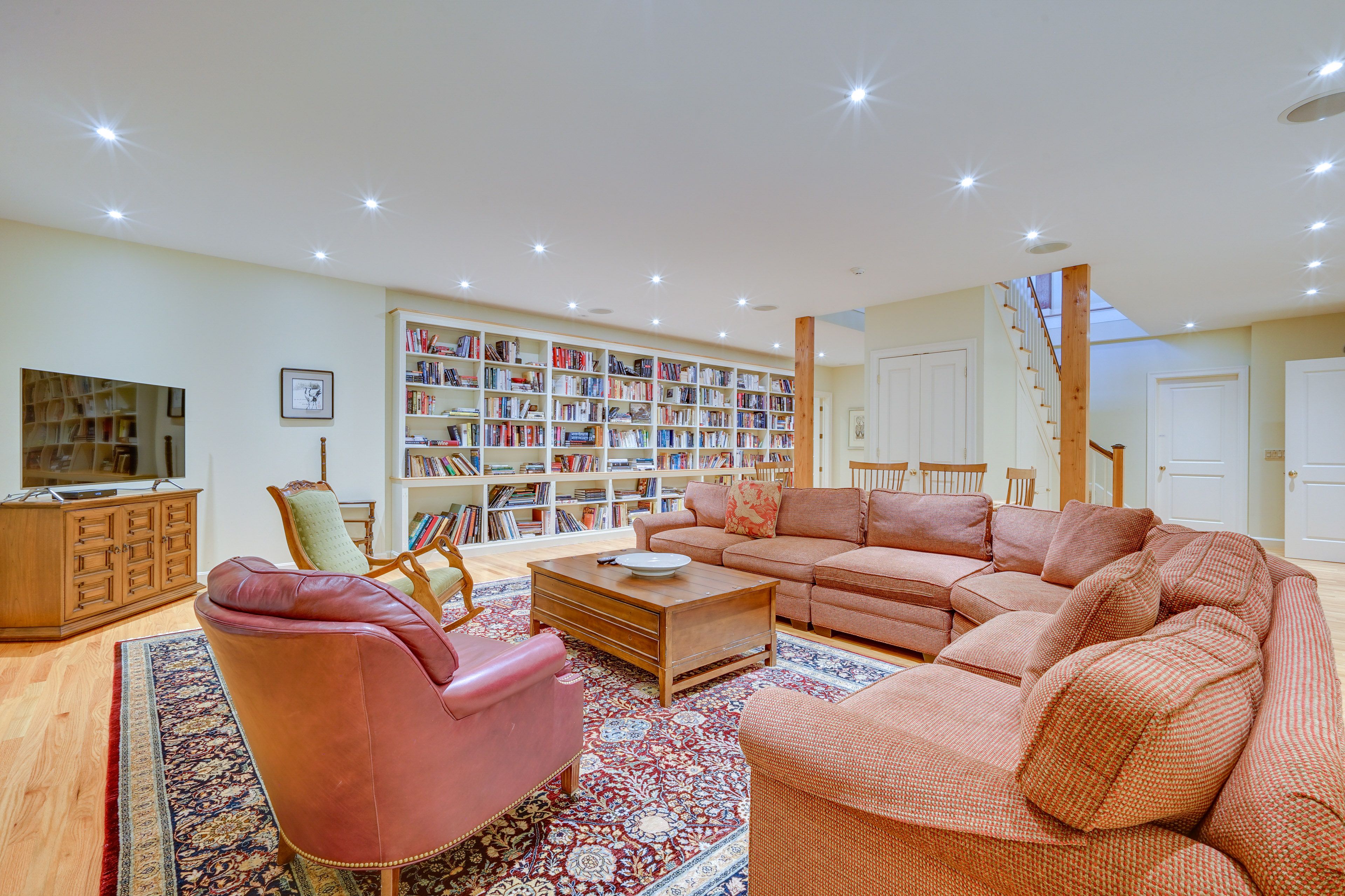 Media Room | Extensive Library