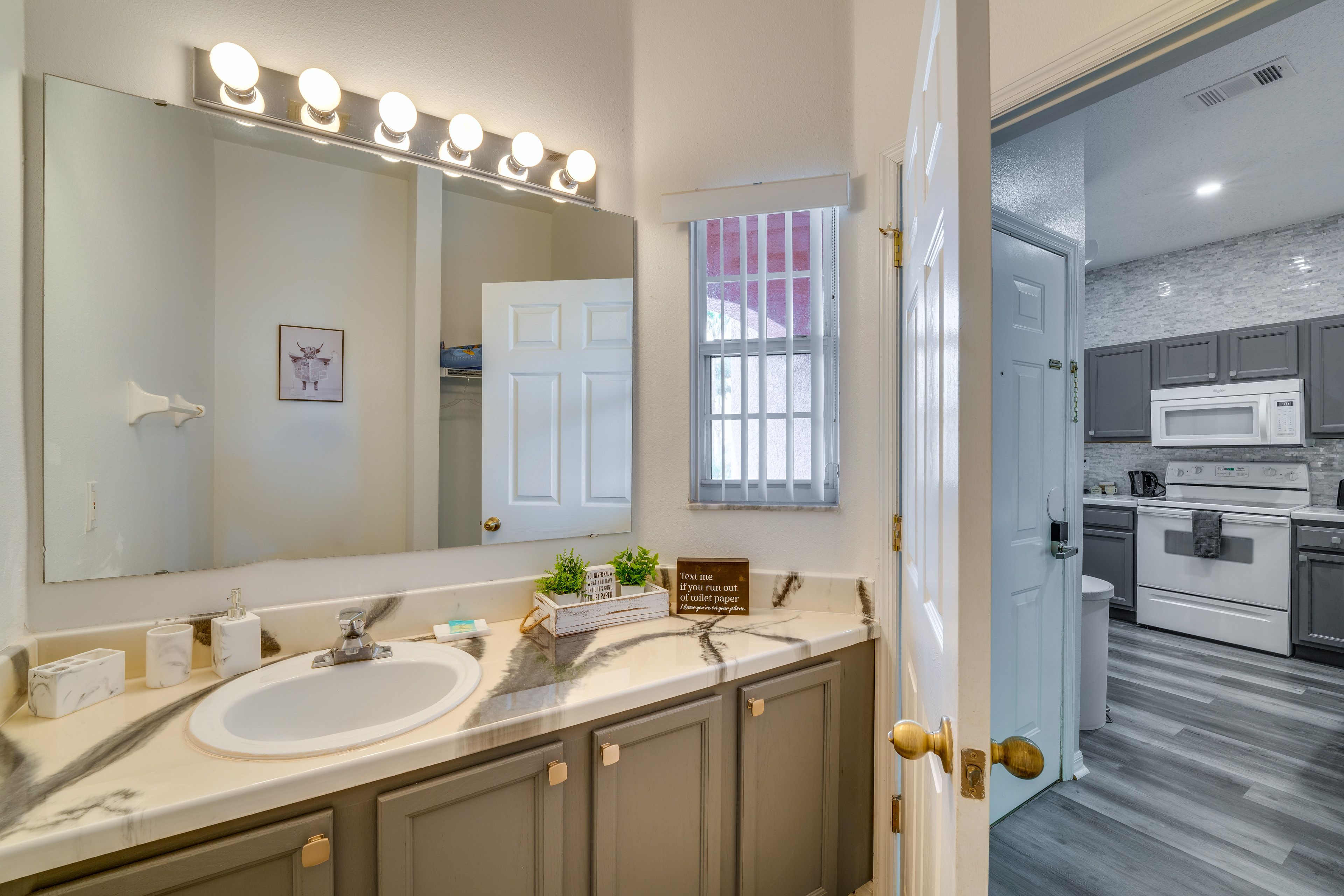 Half Bathroom | 1st Floor | Hair Dryer