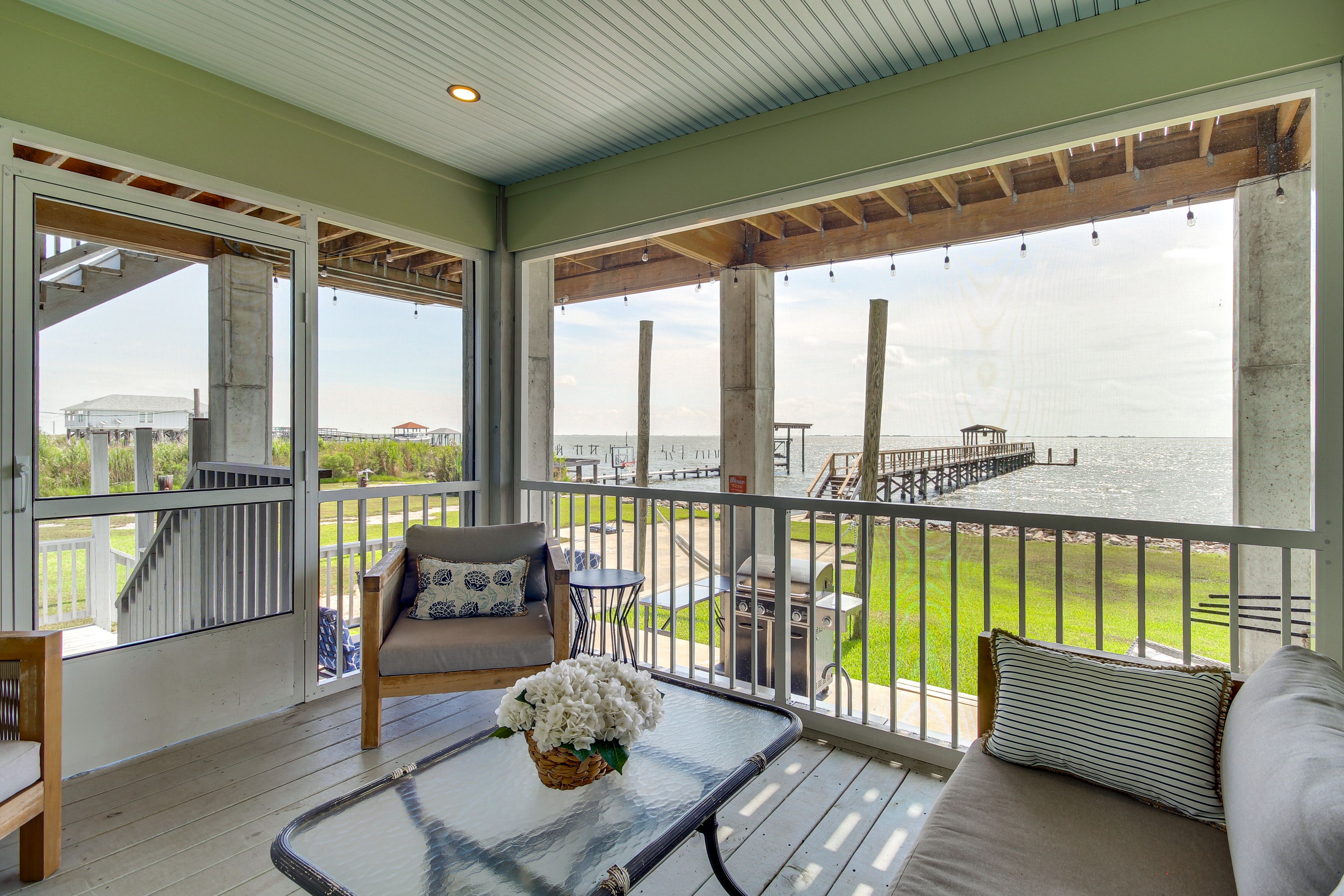 Screened Deck