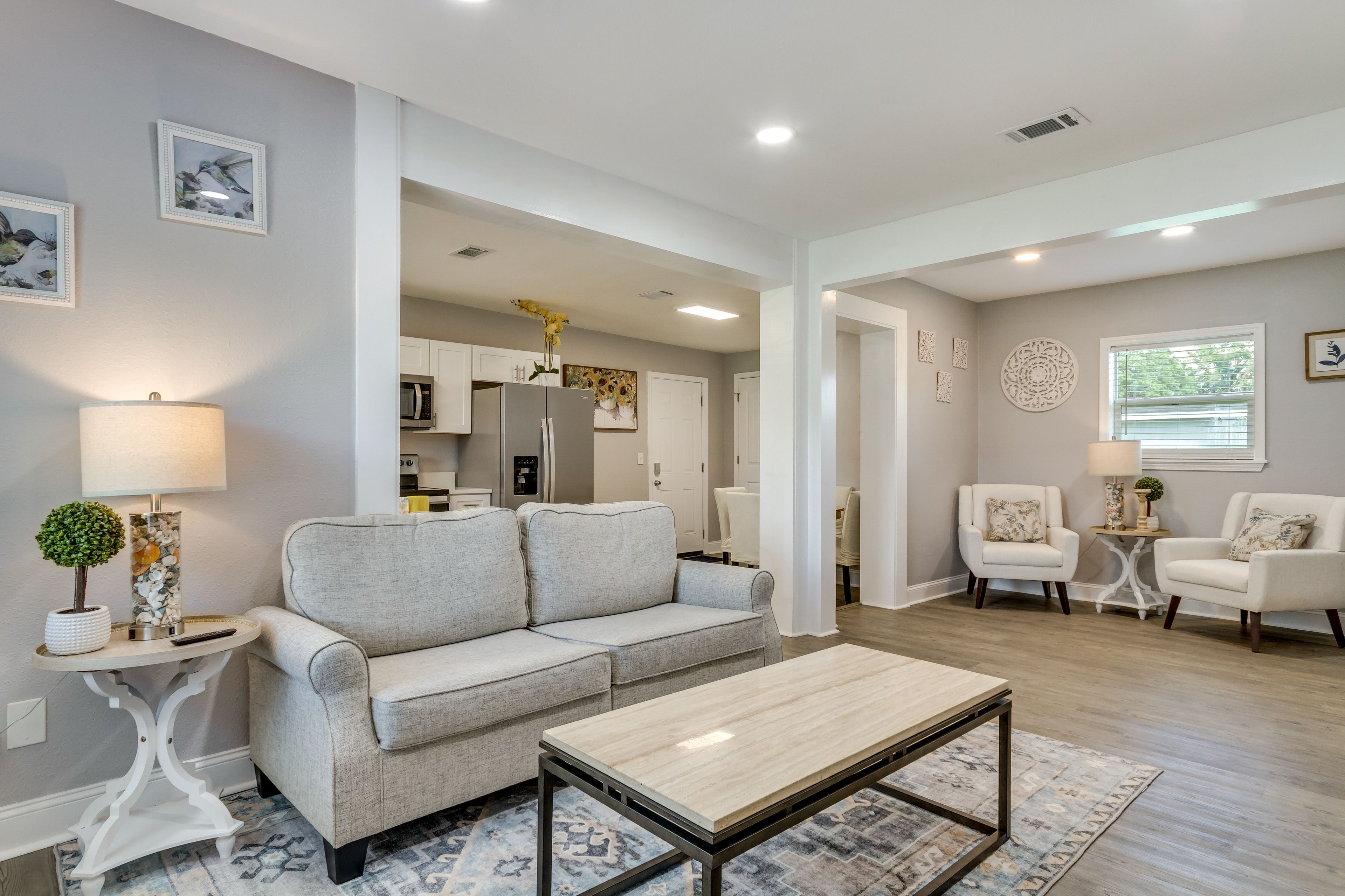 Pensacola Vacation Rental | 3BR | 1BA | 1,100 Sq Ft | Step-Free Access