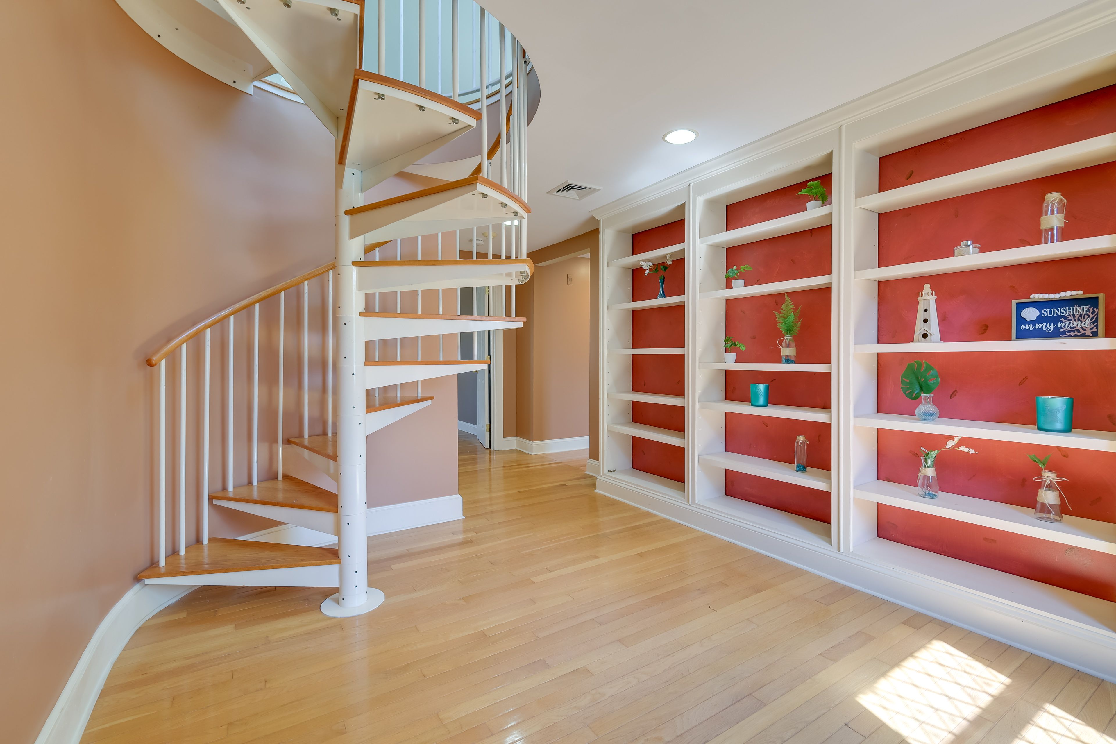 Spiral Staircase to 3rd Floor
