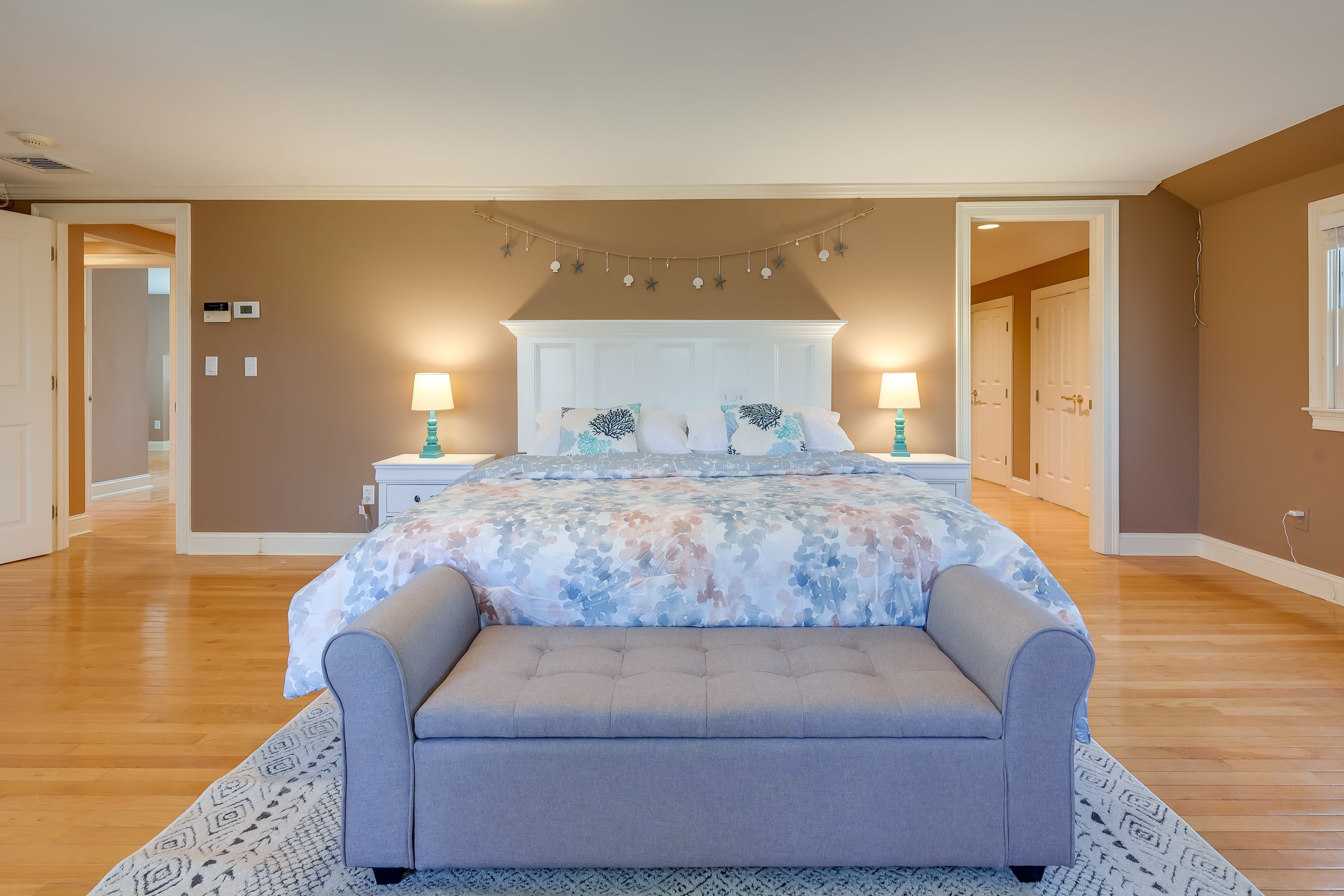 Bedroom 1 | King Bed | 2nd Floor | Gas Fireplace