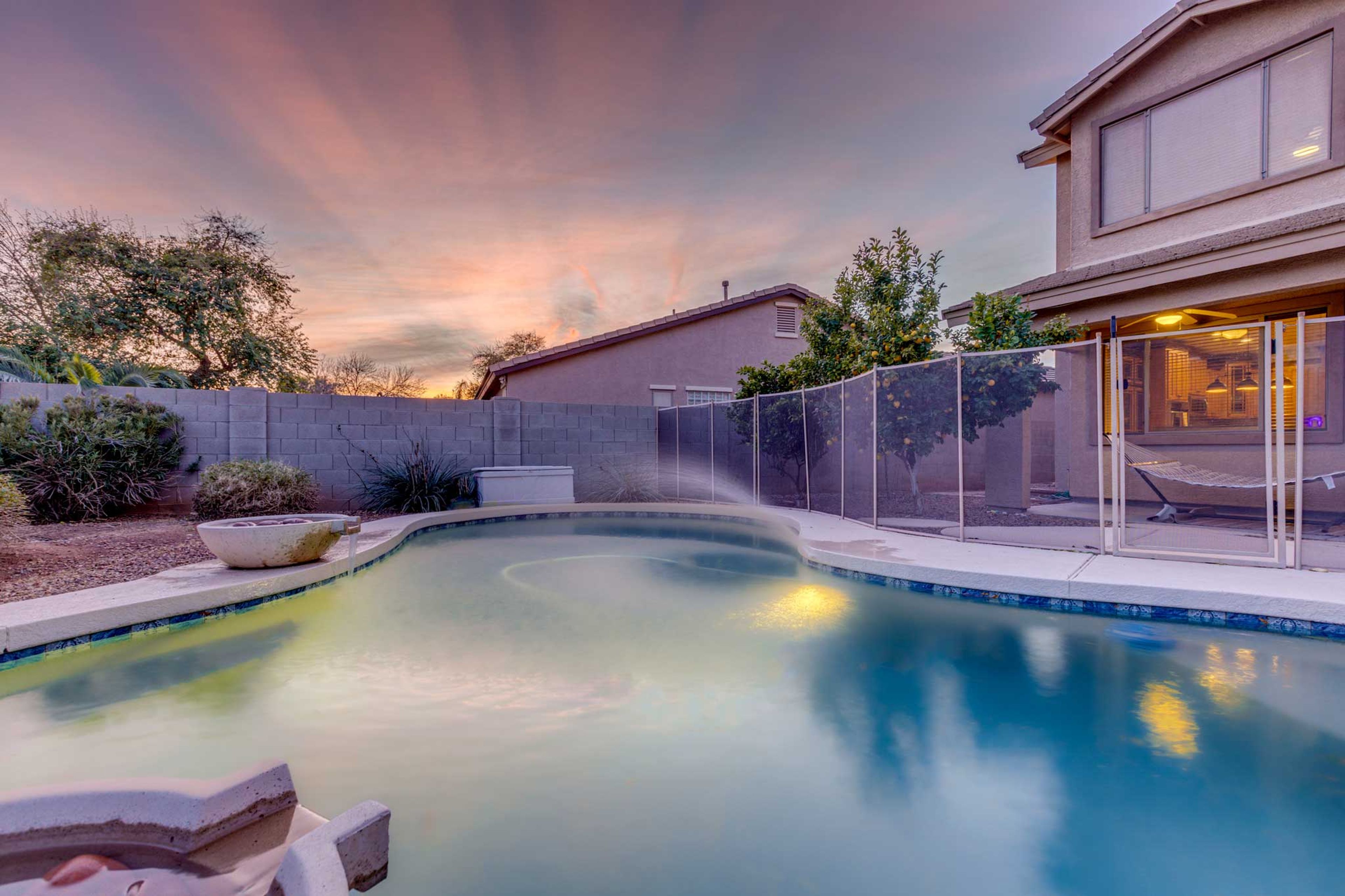 Pool at Twilight