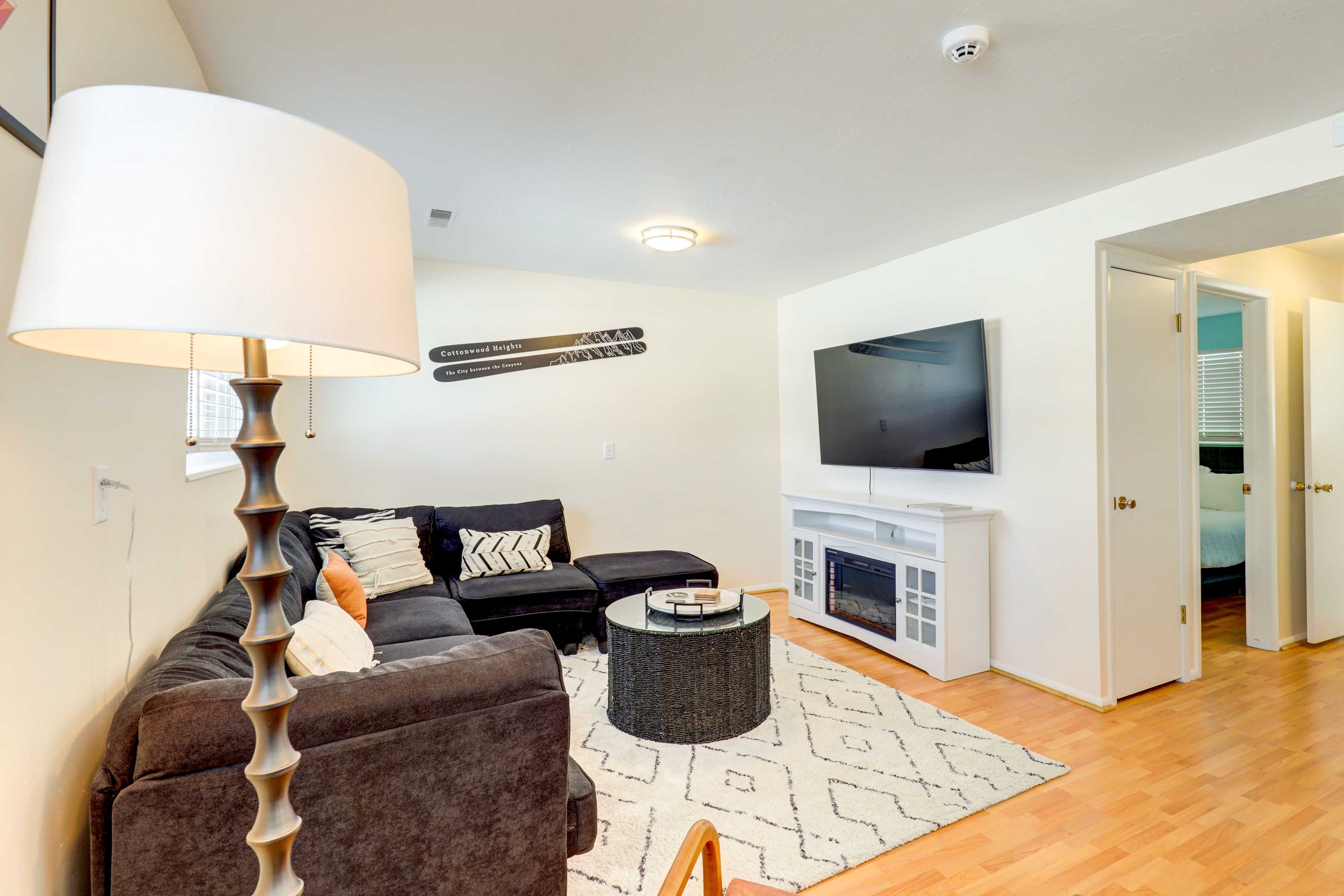 2nd Living Room | Basement Floor | Fireplace