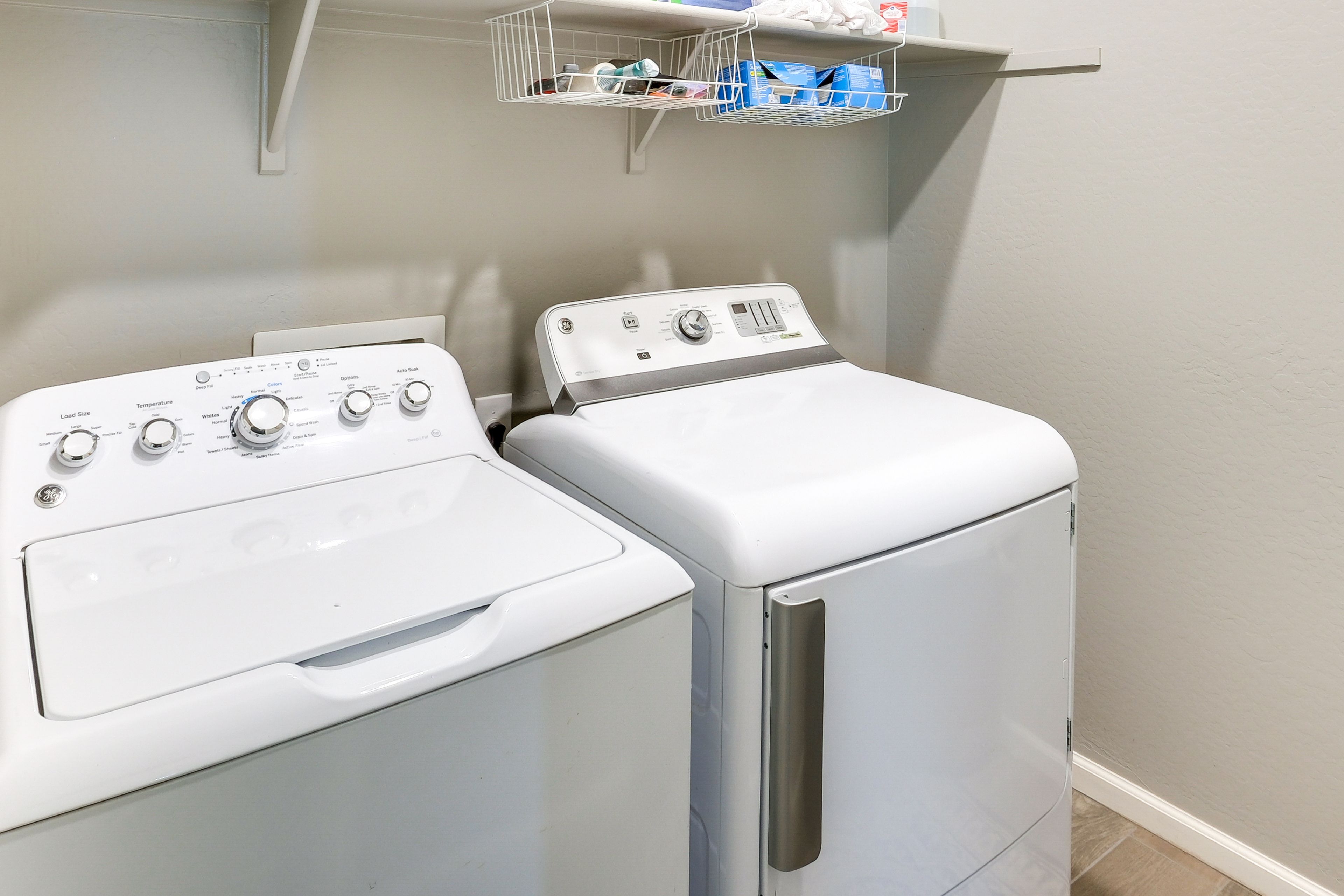 Laundry Area | Washer/Dryer | Laundry Detergent | Clothes Steamer | Iron/Board
