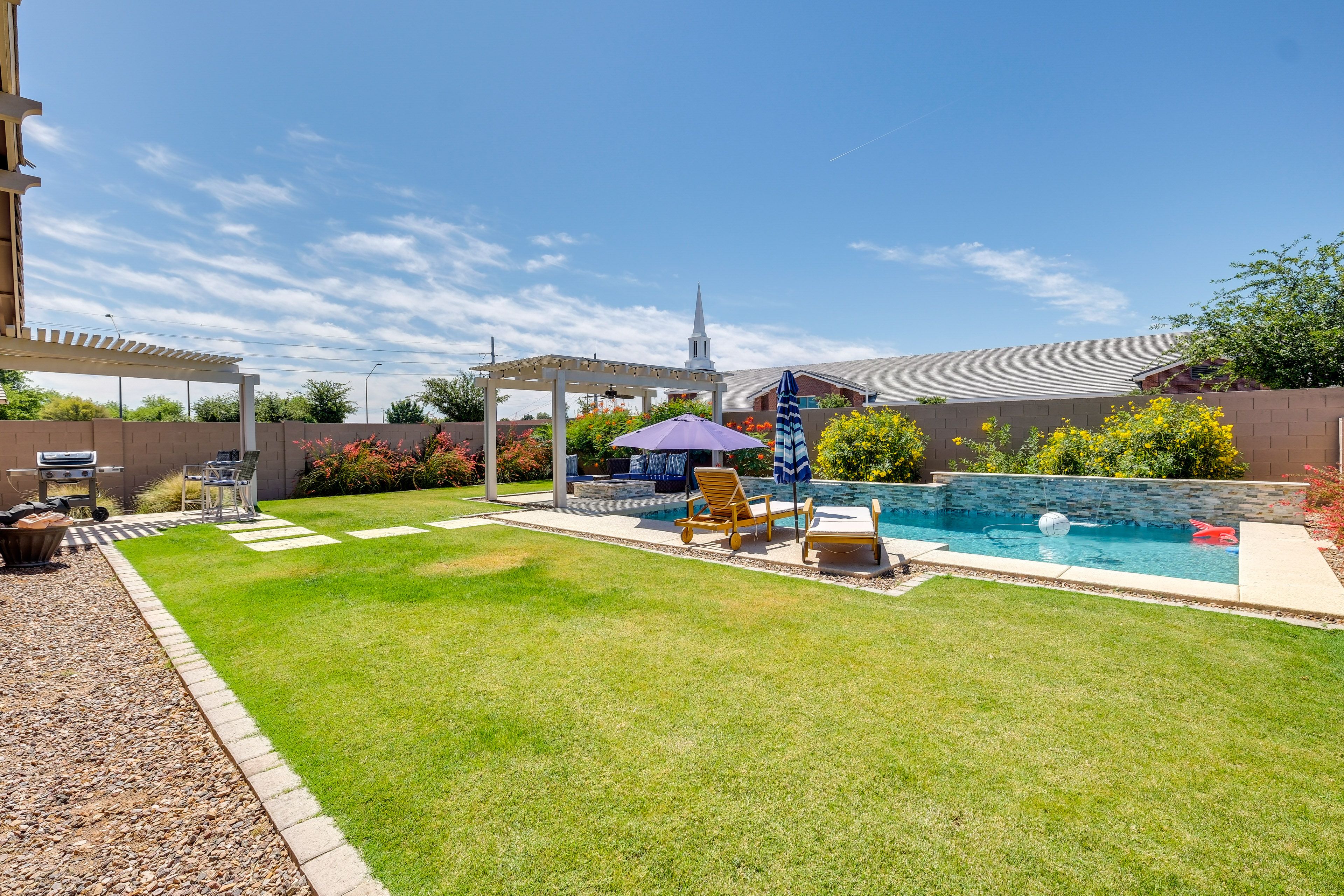 Private Yard | Outdoor Pool (Not Heated)