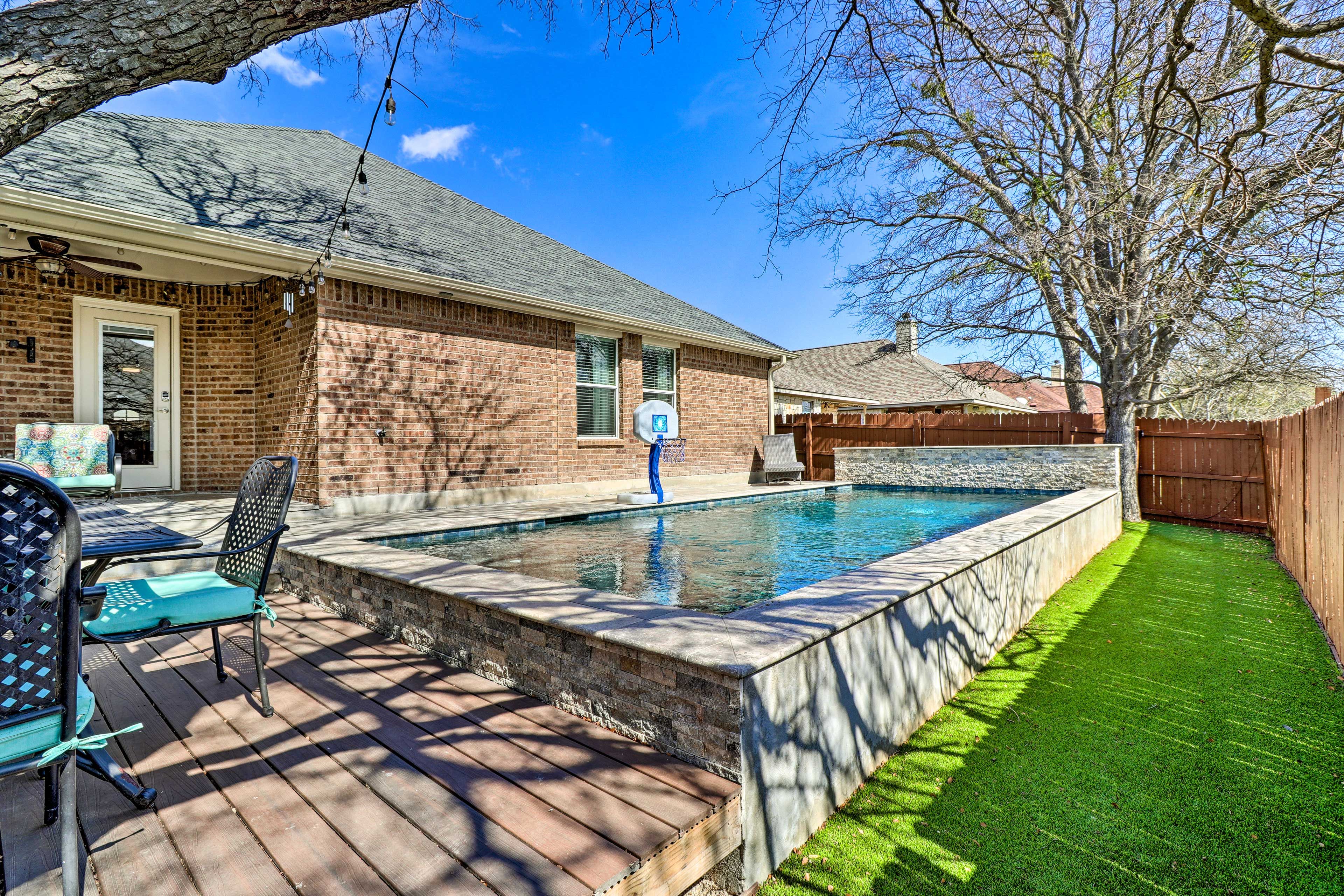 Leander Vacation Rental | 4BR | 2BA | 2 Steps to Enter | 2,100 Sq Ft