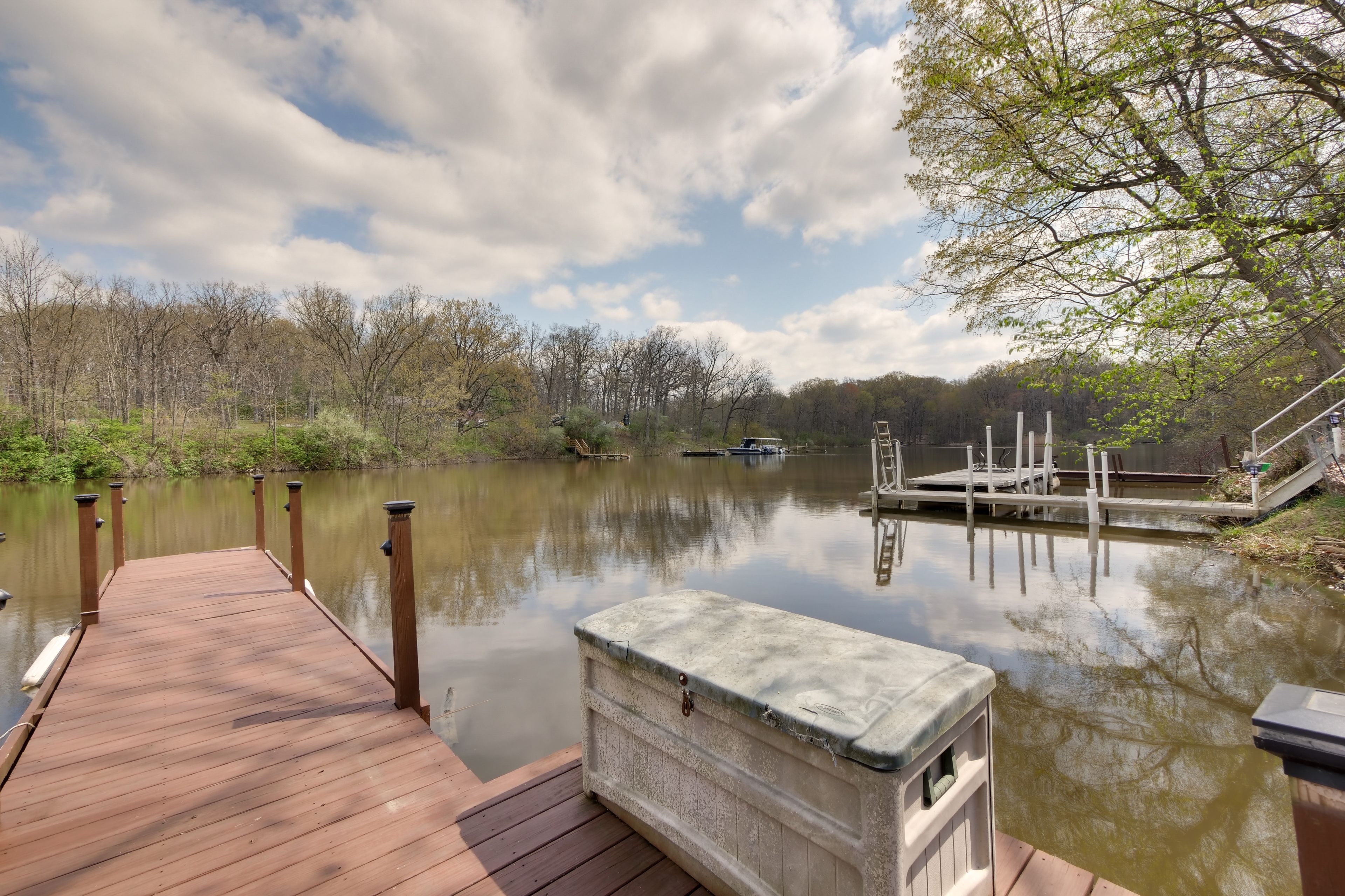 Private Dock | Lake Milton Access