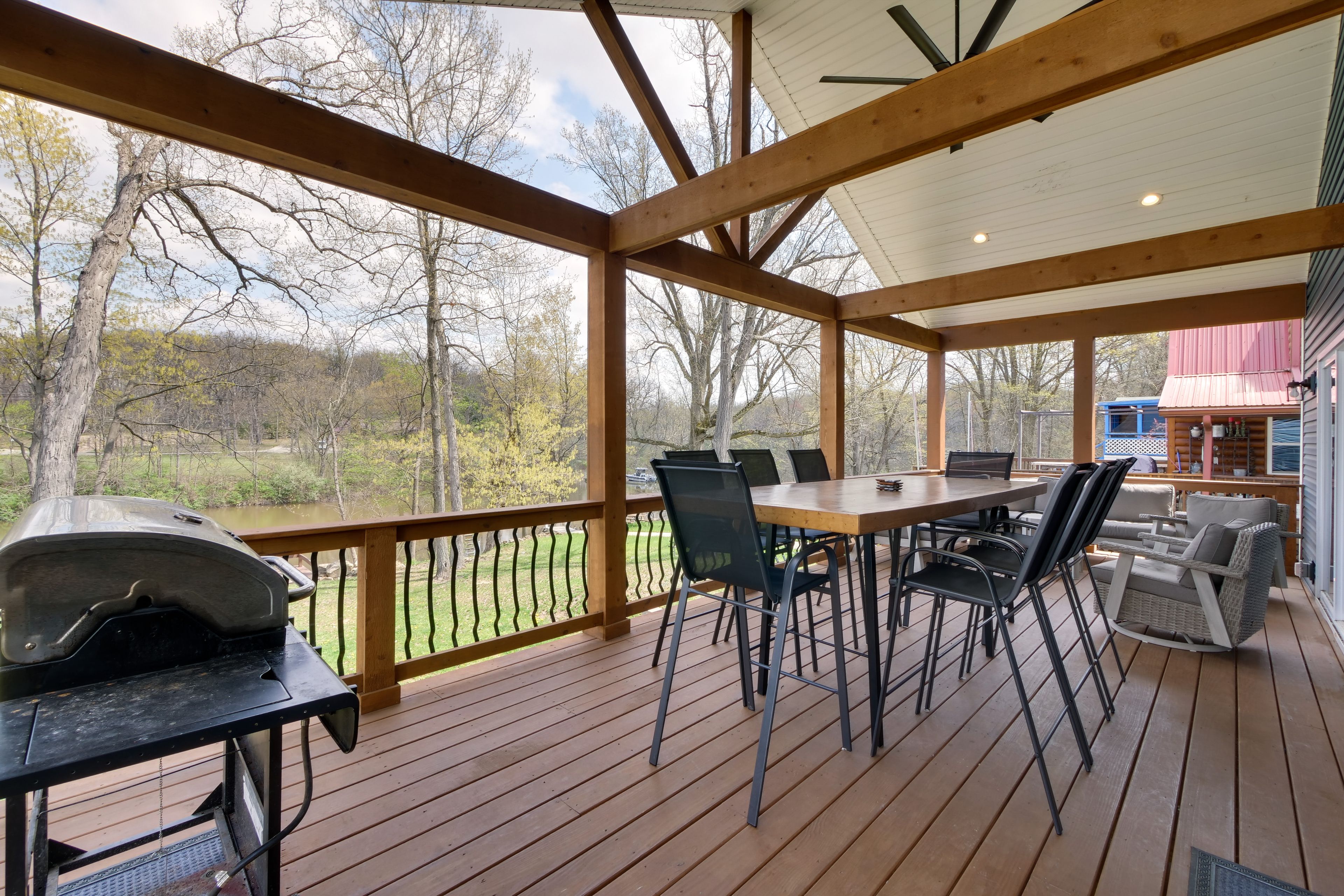 Covered Deck | Outdoor Dining | Gas Gril