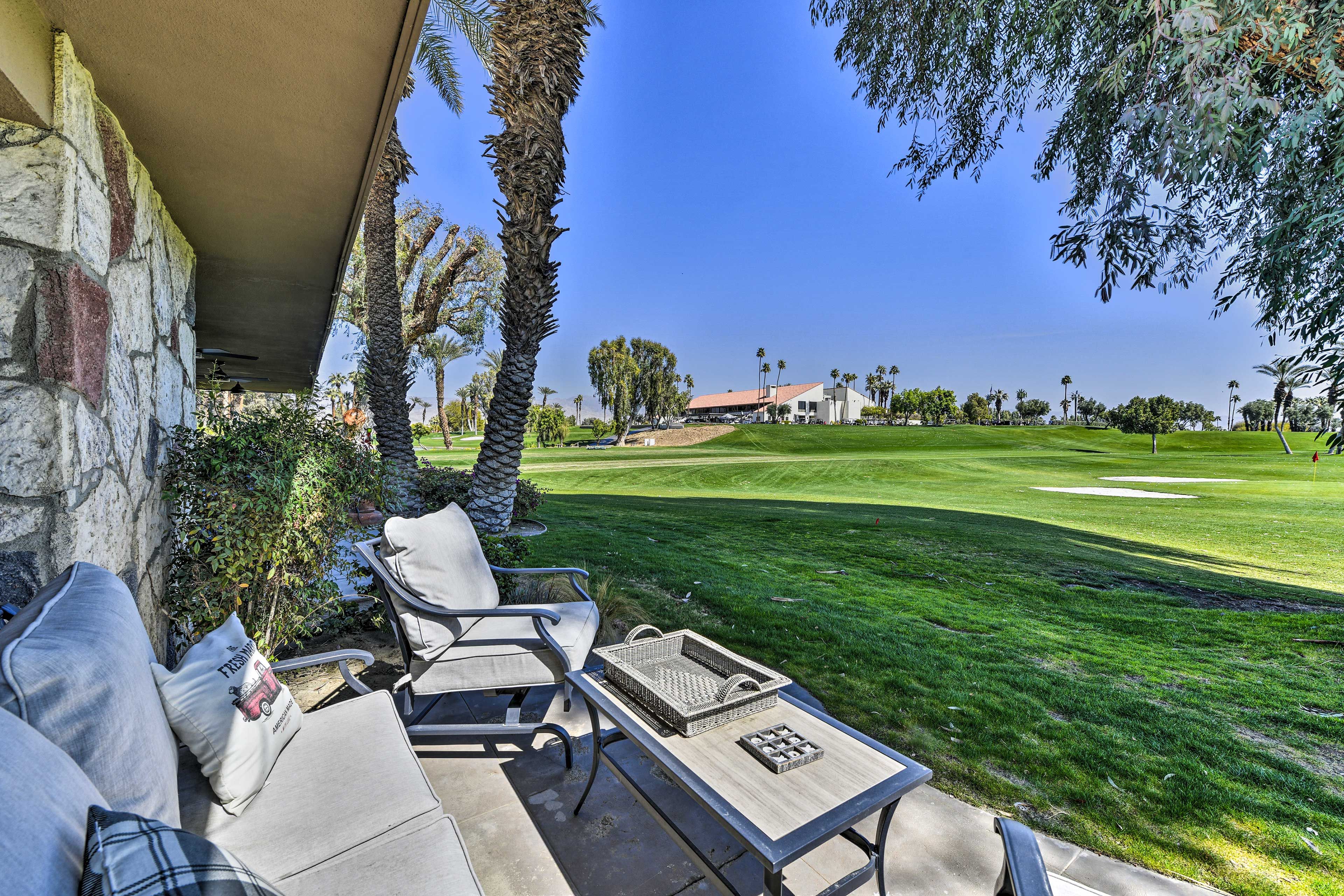Patio | Driving Range Views