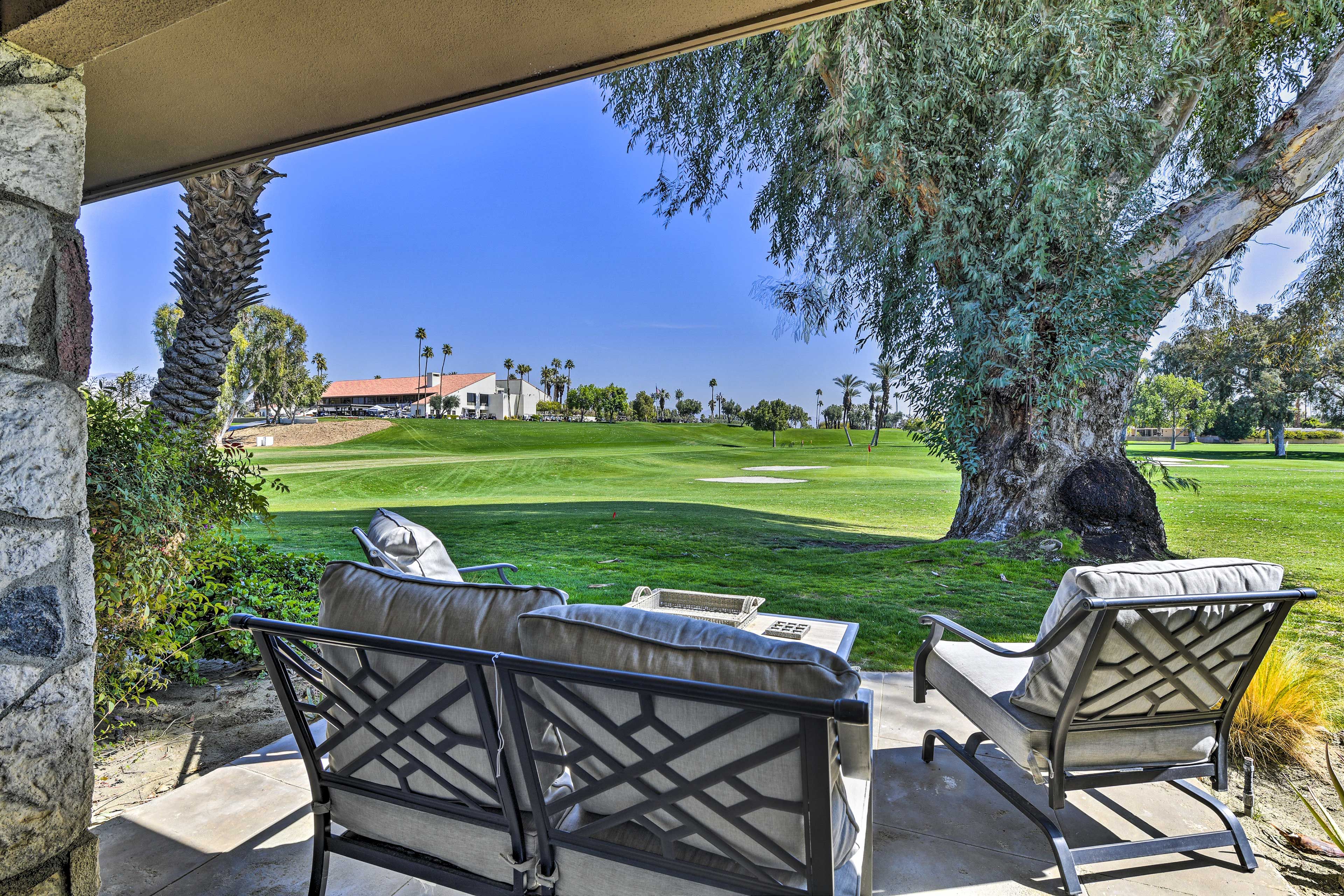 Patio | Driving Range Views