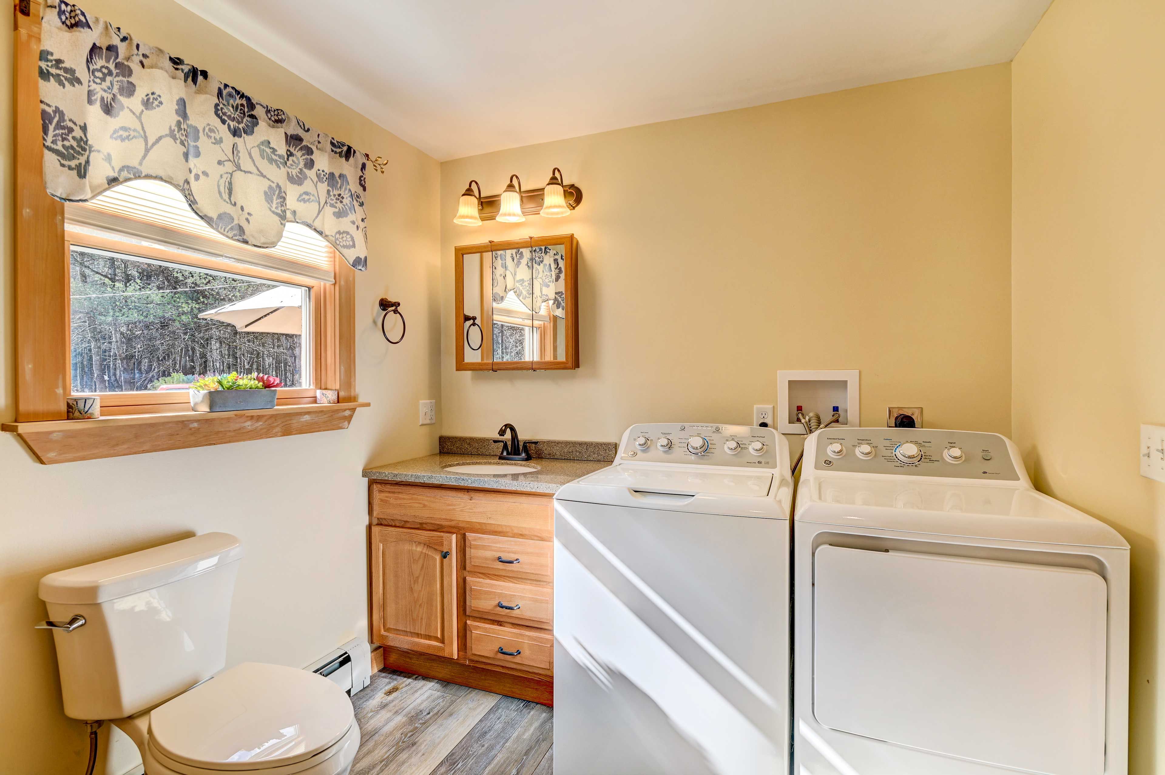 Laundry Area | Washer/Dryer | Laundry Detergent | Iron/Board