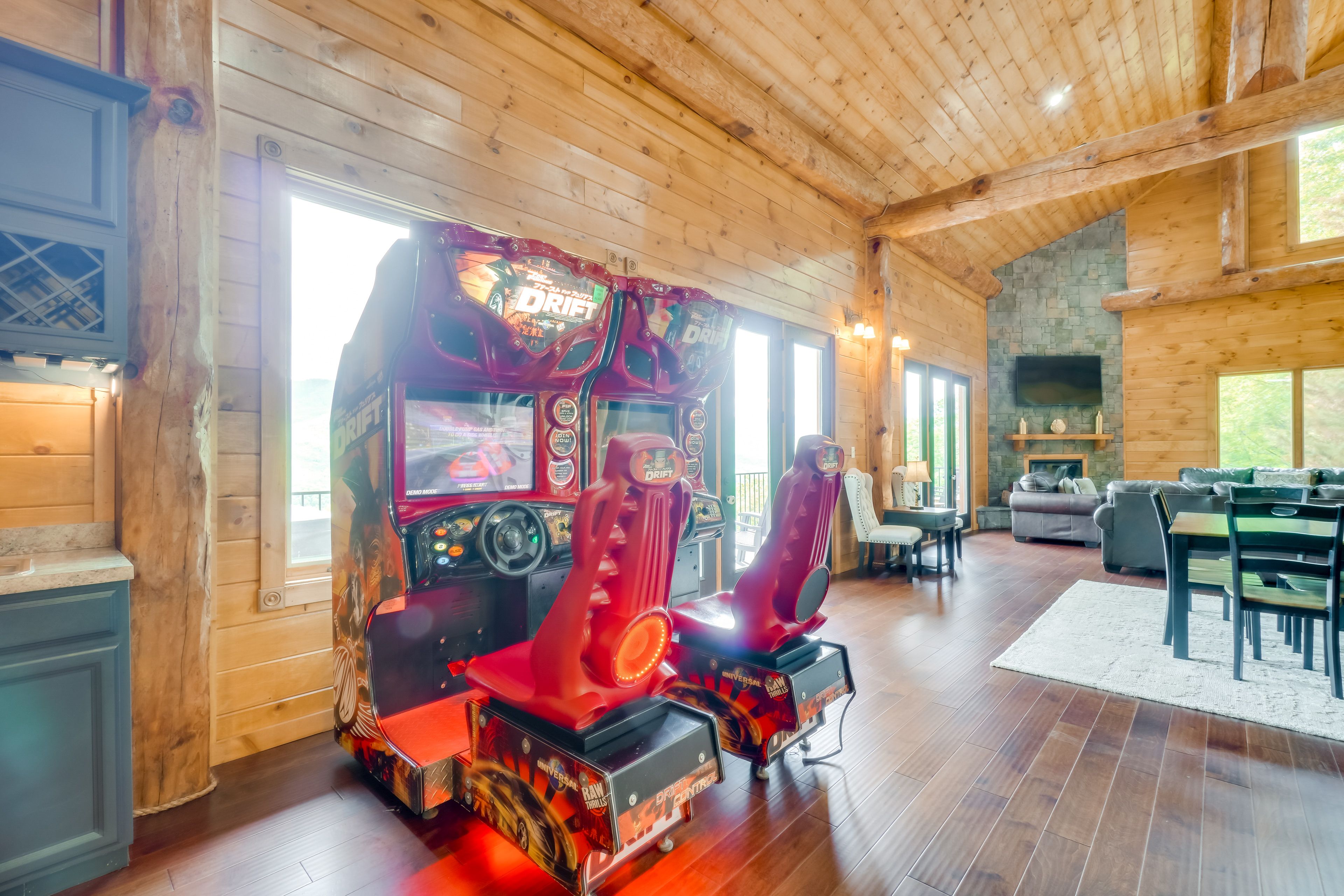 Driving Simulator Arcade Machine