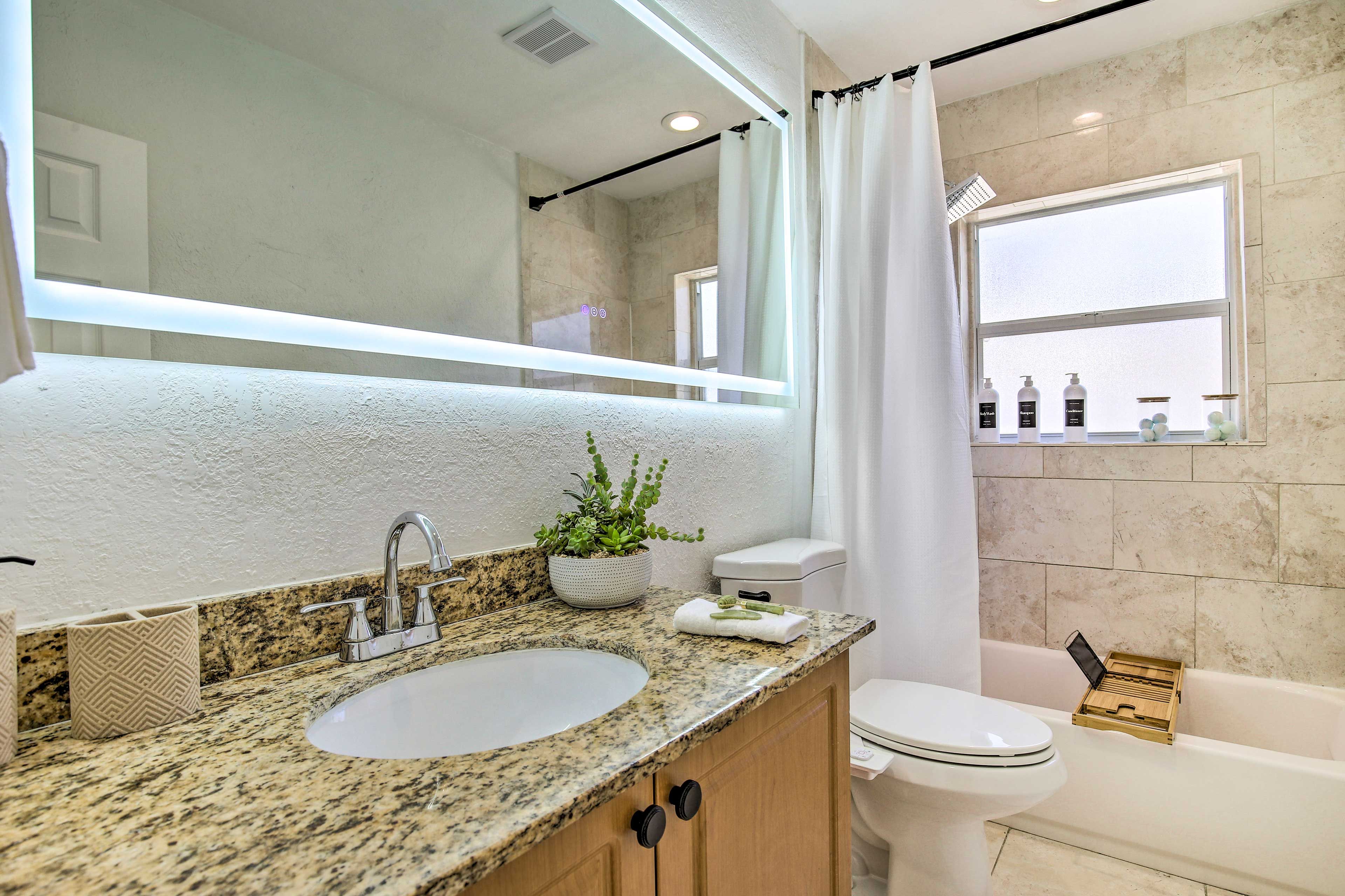 Bathroom | Towels Provided | Complimentary Toiletries