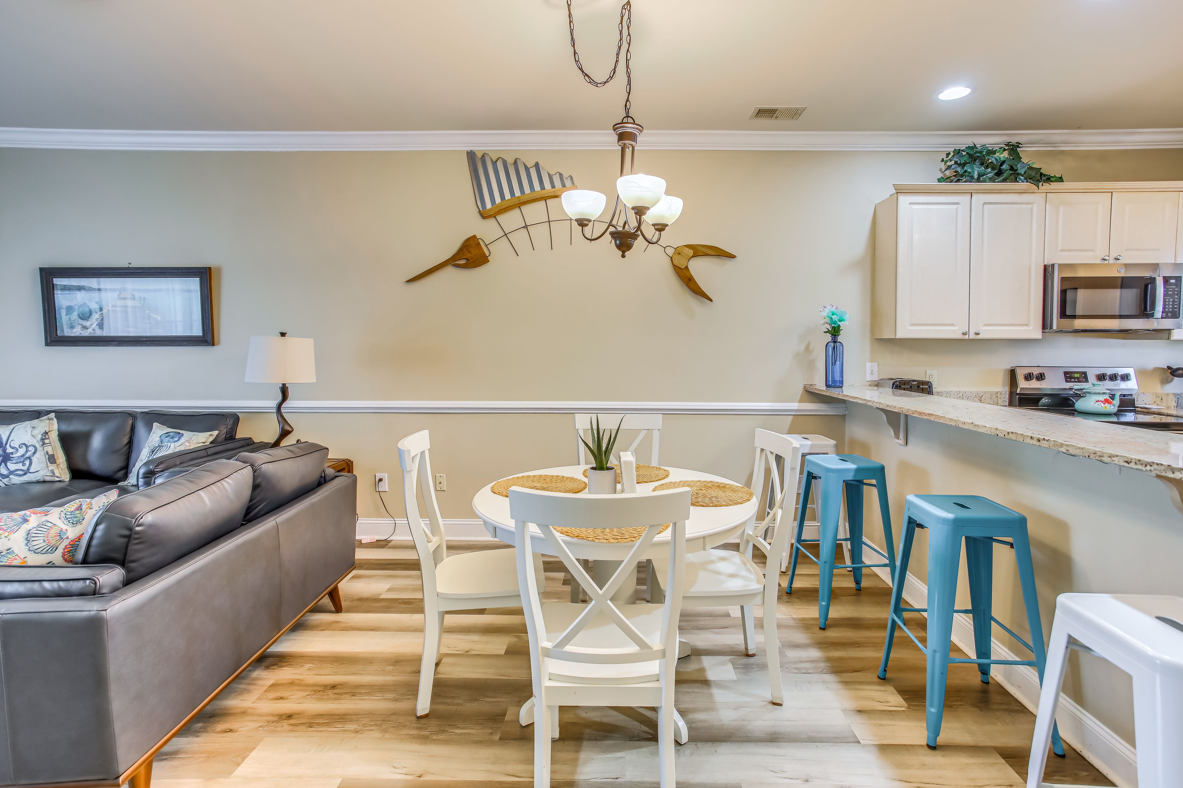 Dining Area | Central Heating & A/C | Additional Sleeping | Pack ‘n Play