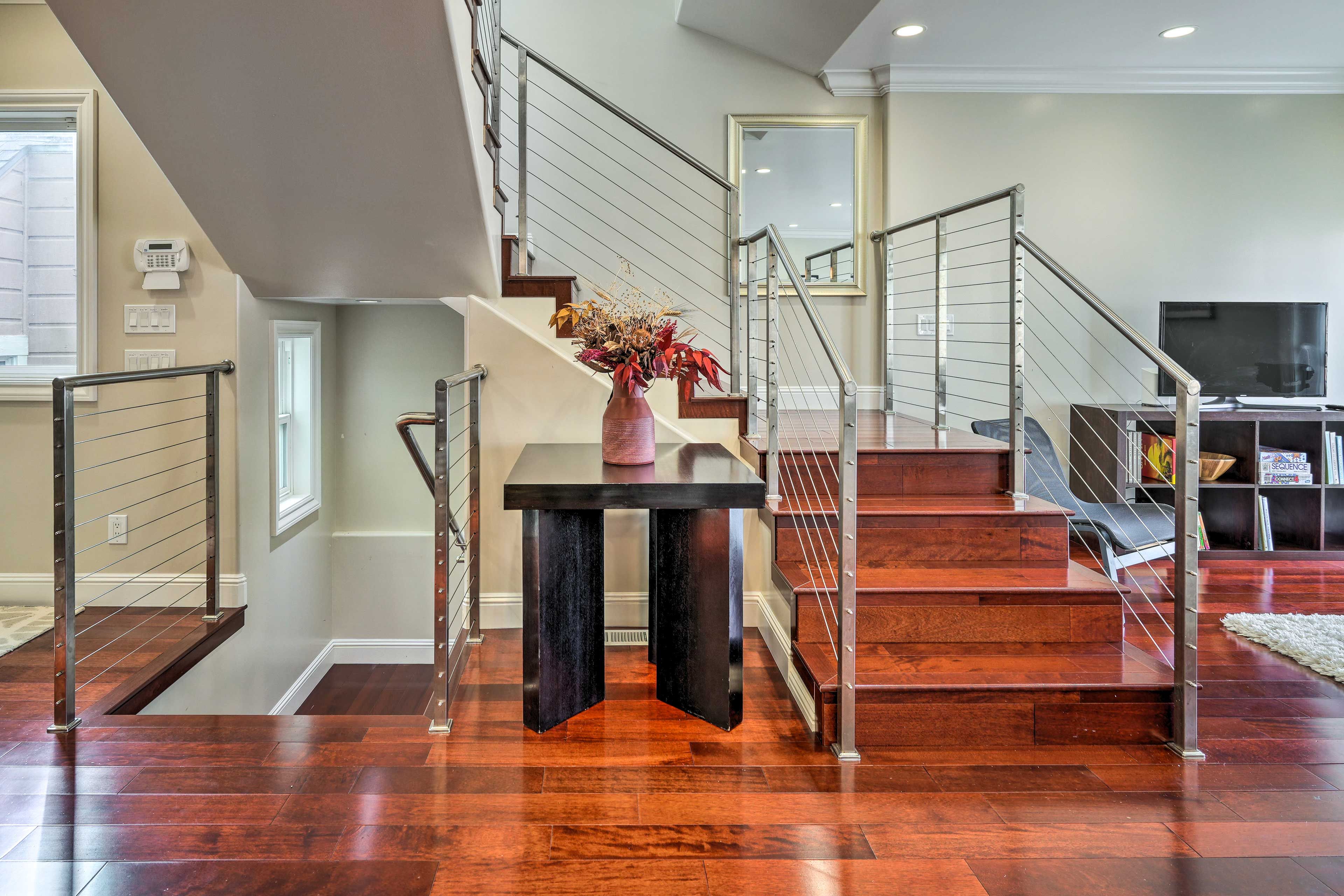 Stairs to Upper Level