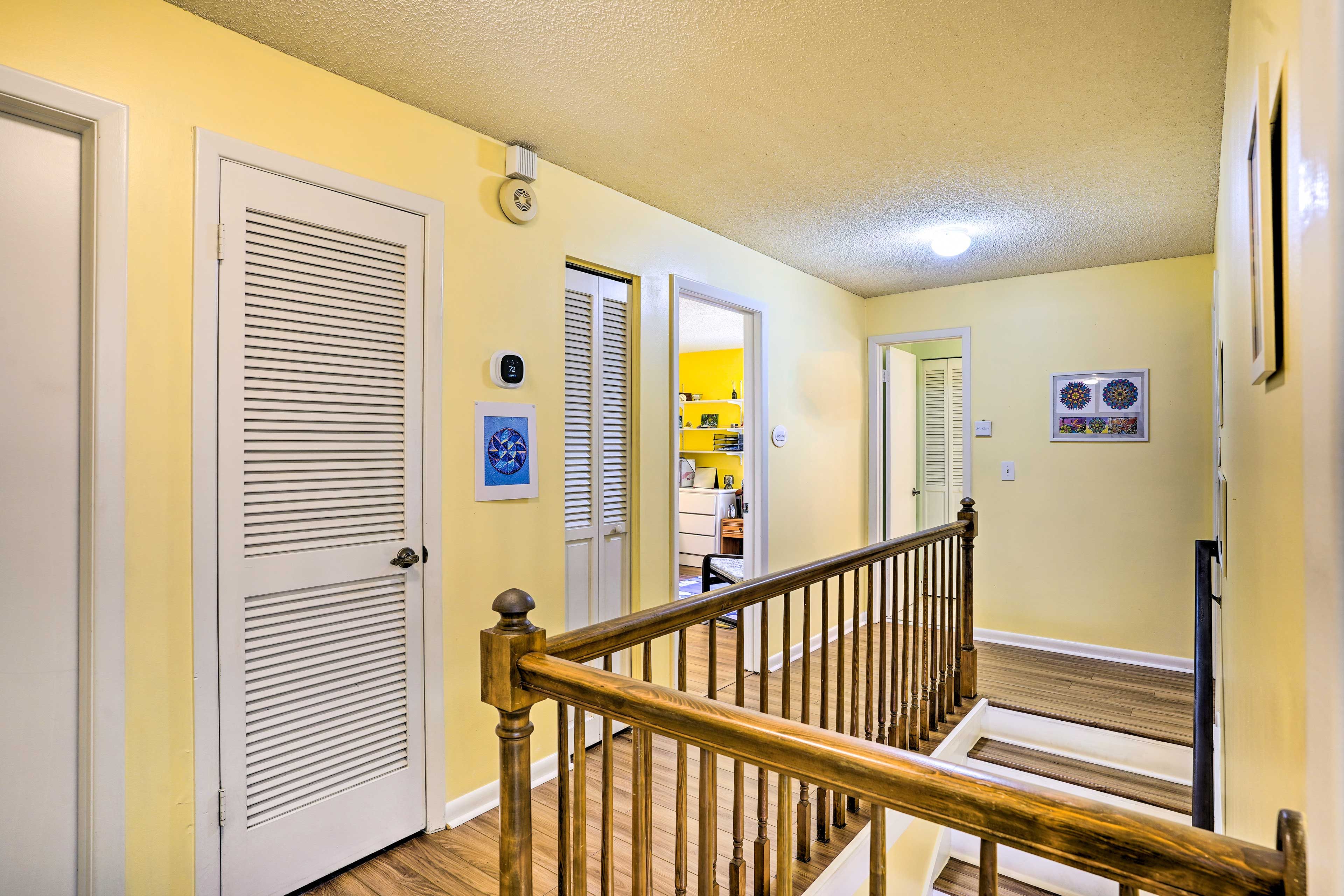 Stairs to Bedrooms