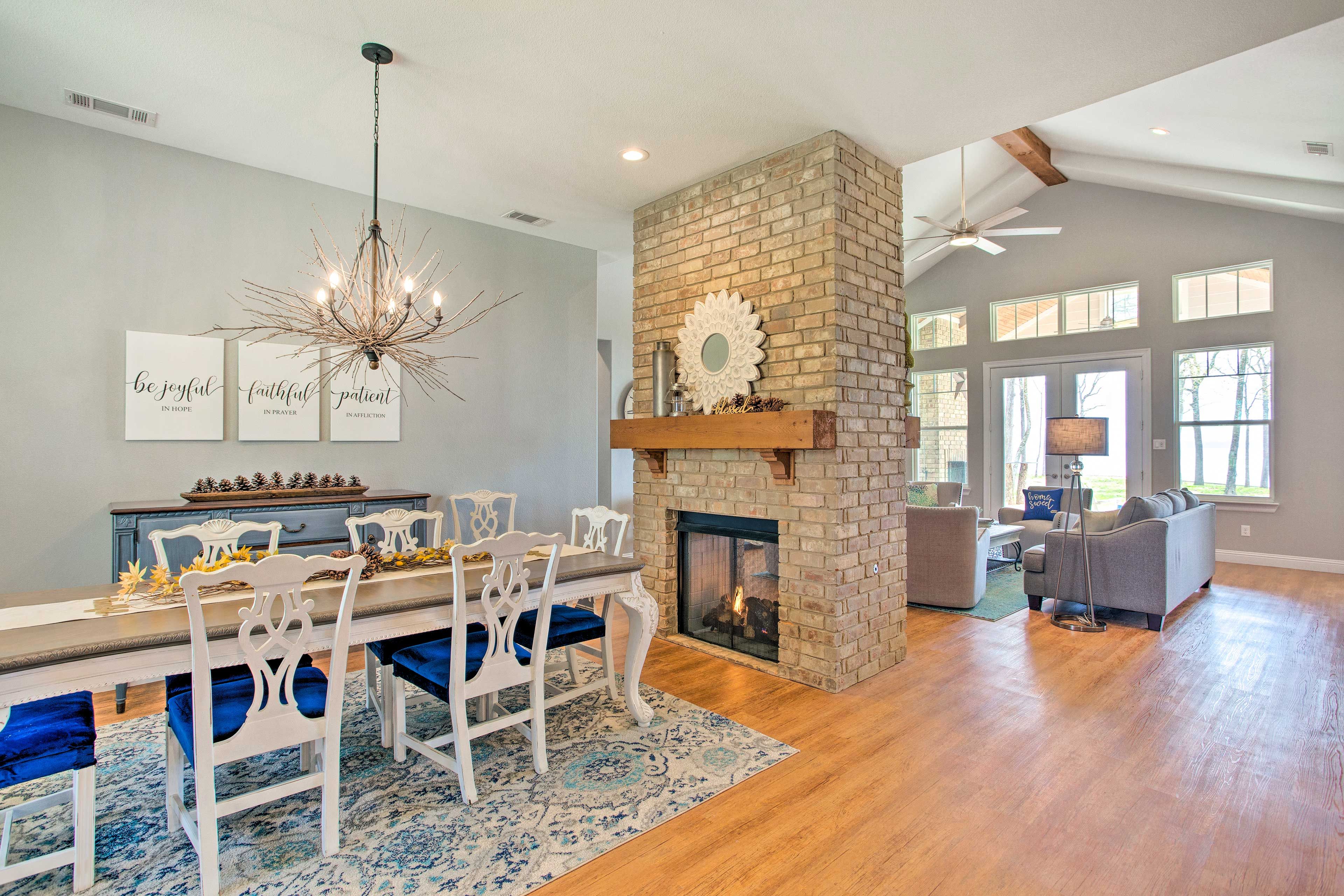 Dining Area | Dishware Provided | Open Floor Plan