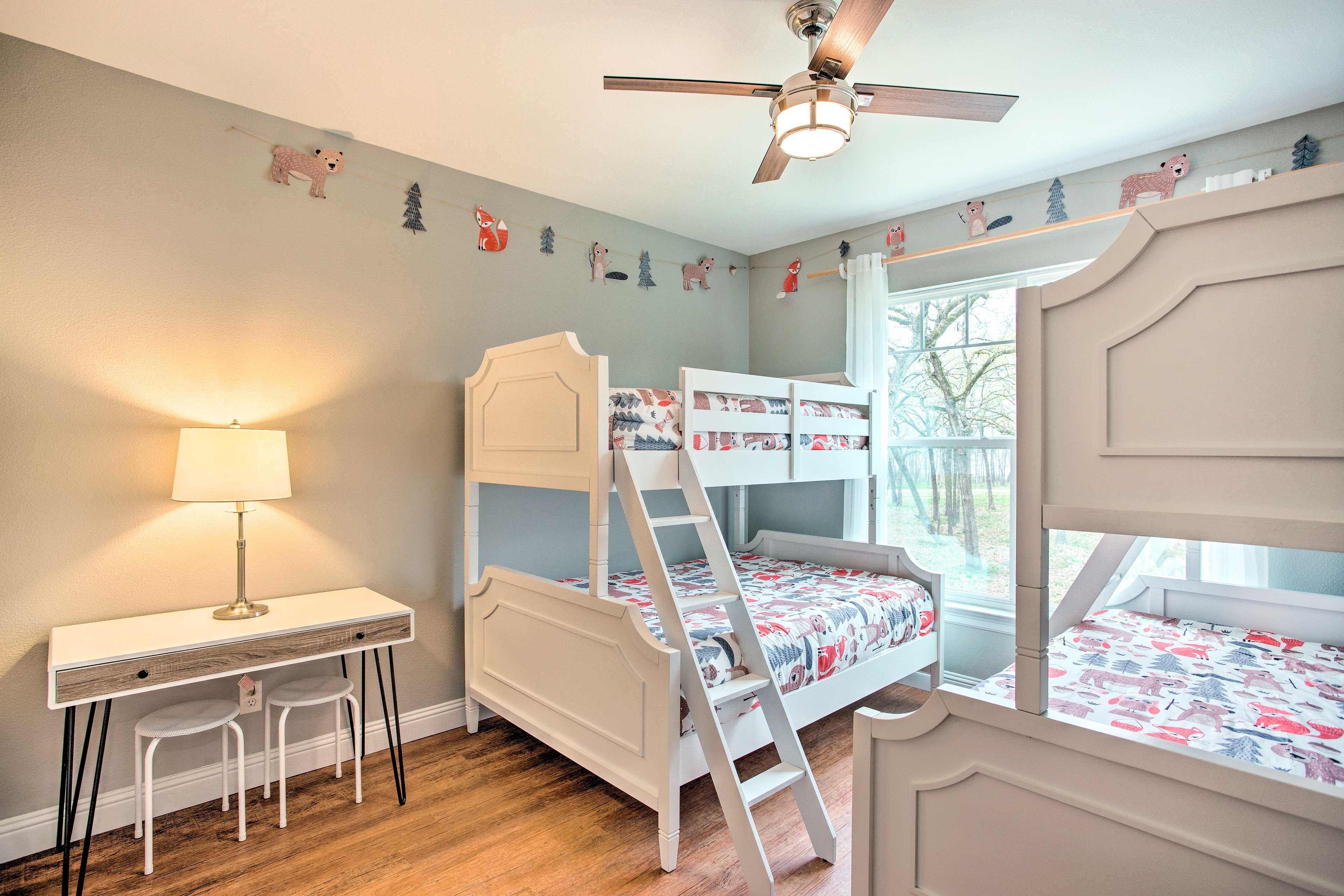 Bedroom 4 | Upper Level | 2 Twin/Full Bunk Beds