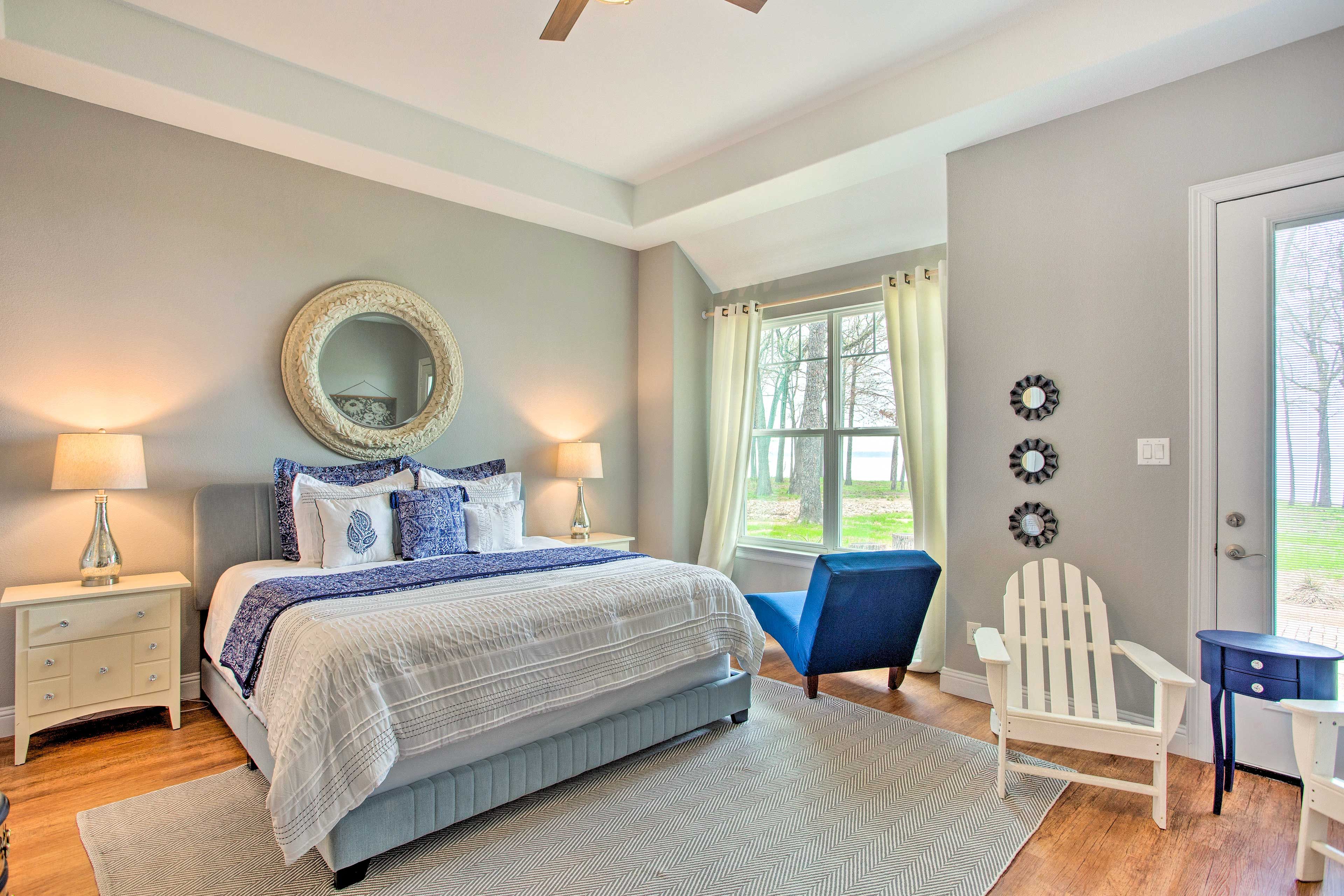 Bedroom 1 | California King Bed | Main Level | Linens Provided