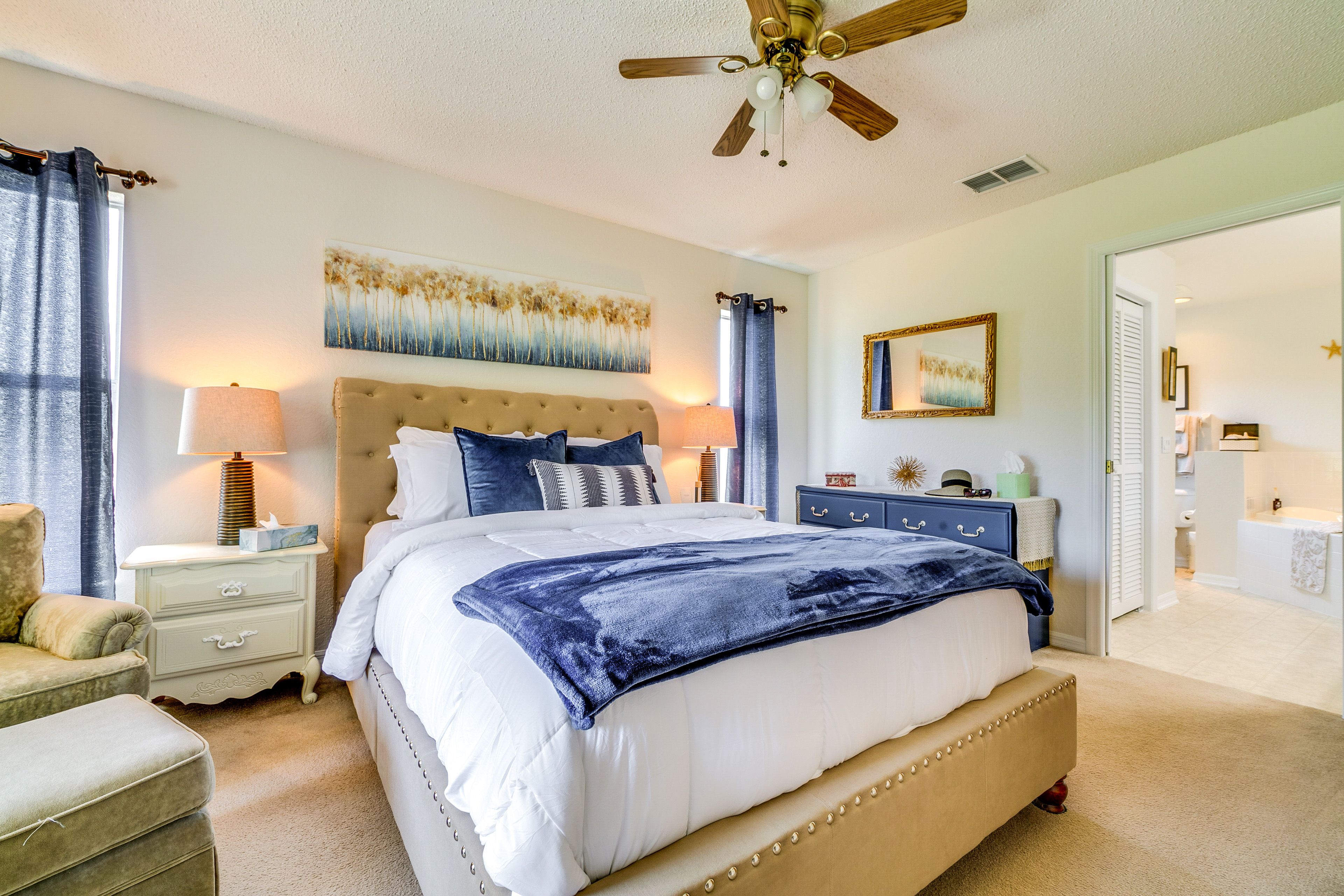 Bedroom 1 | Queen Bed | Linens Provided