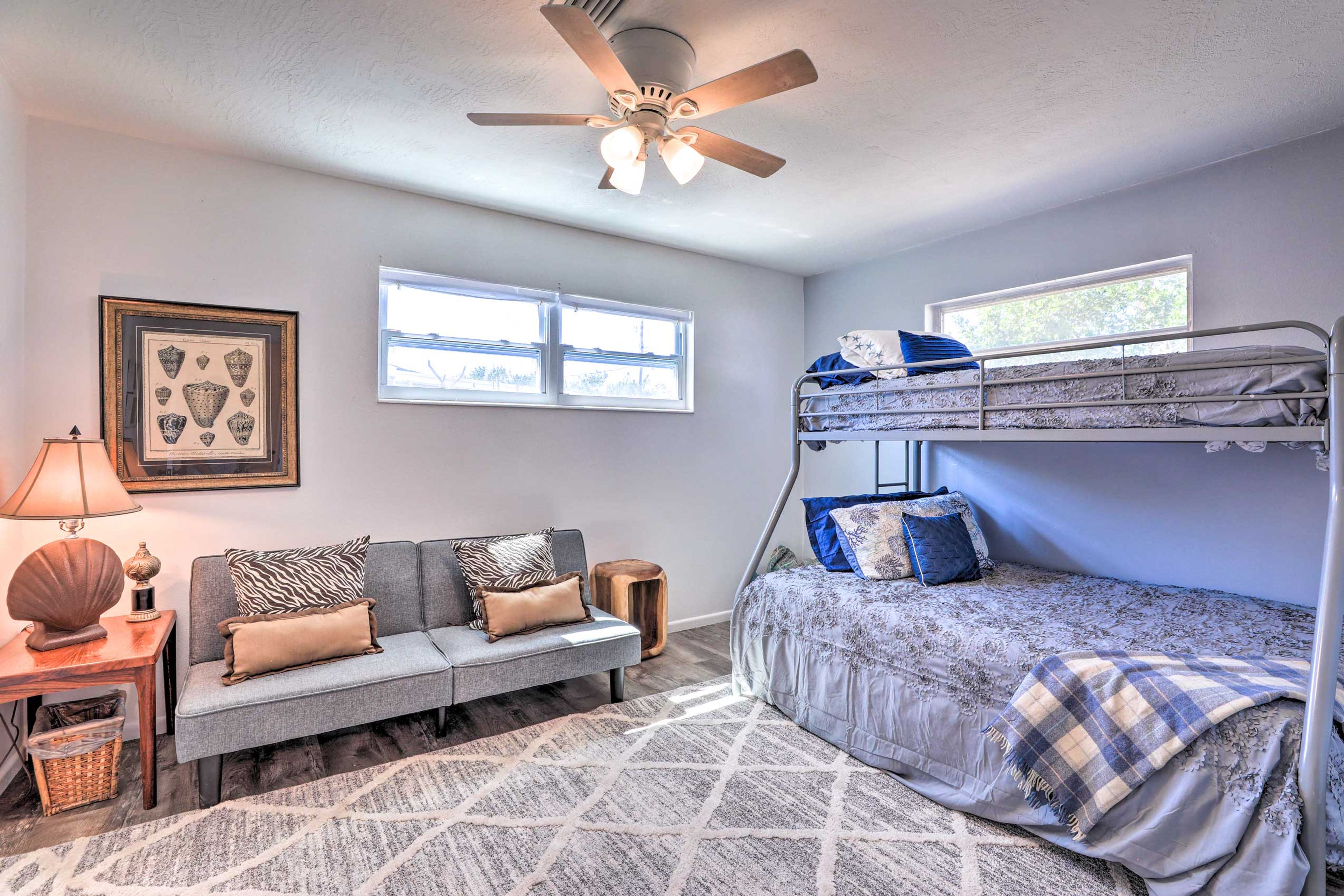 Bedroom 1 | Twin/Full Bunk Bed | Twin Sleeper Sofa