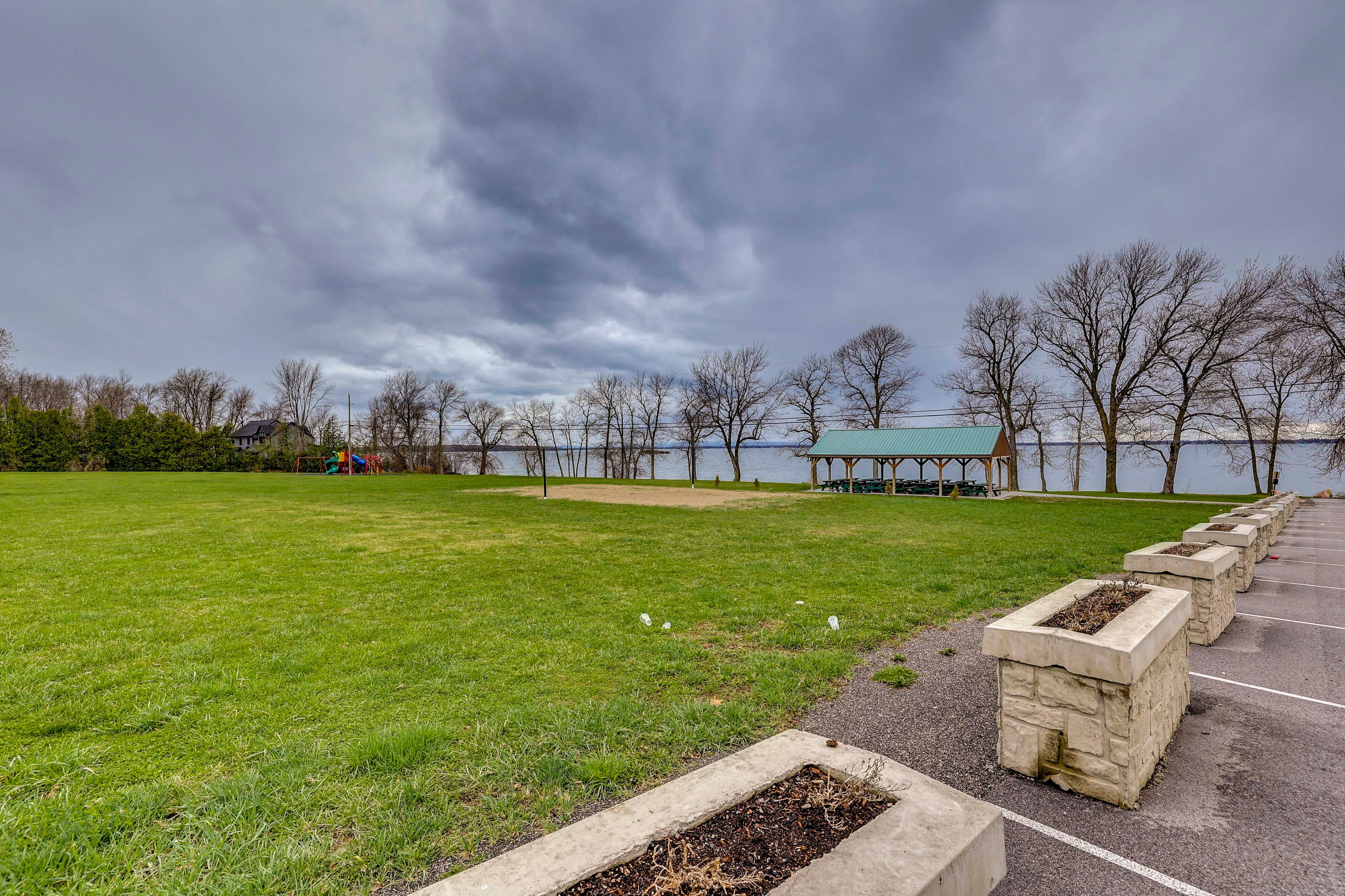 Nearby Park | Lake Champlain