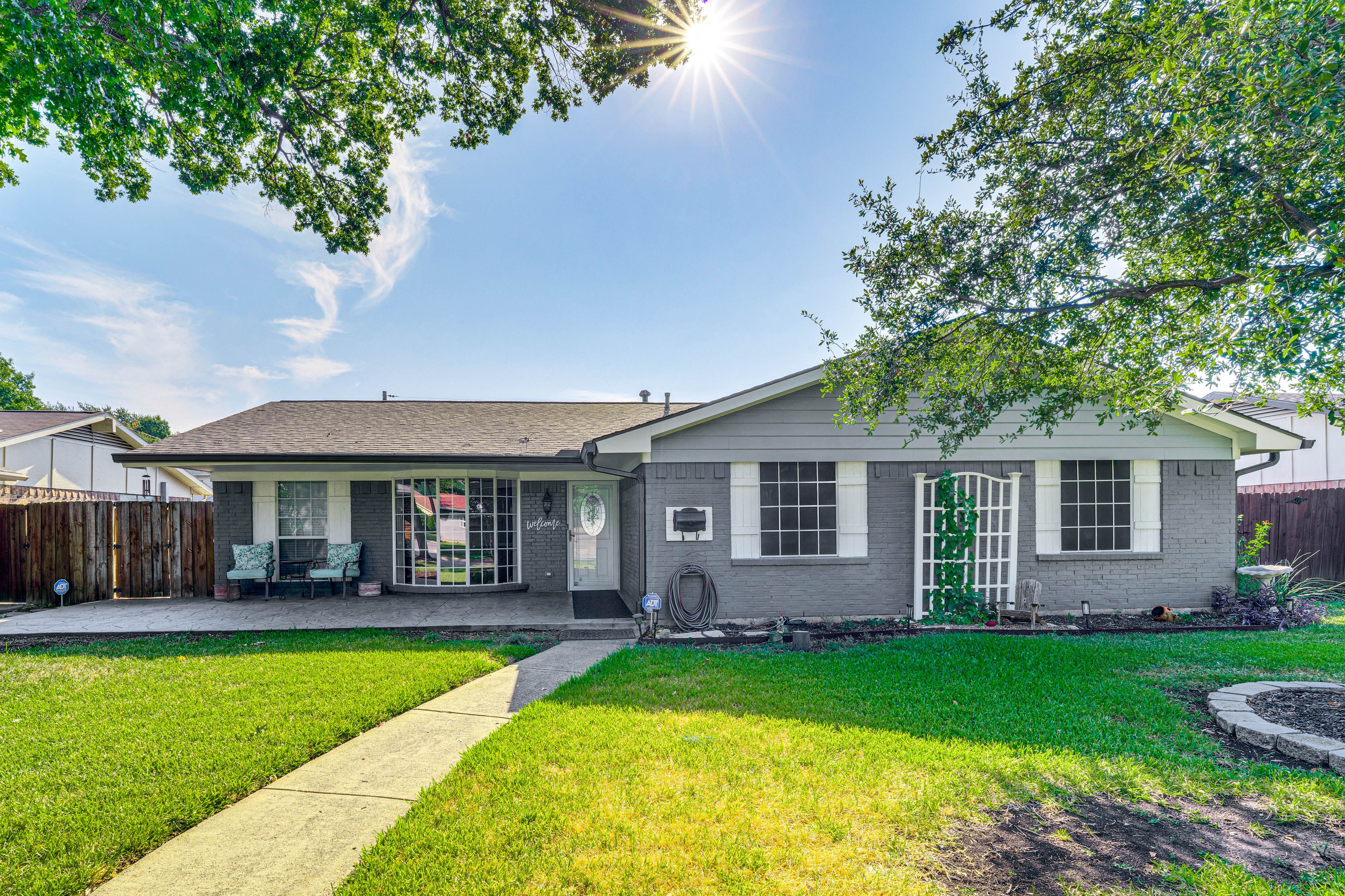 Richardson Vacation Rental | 4BR | 2BA | 1,782 Sq Ft | 1 Minor Step to Enter