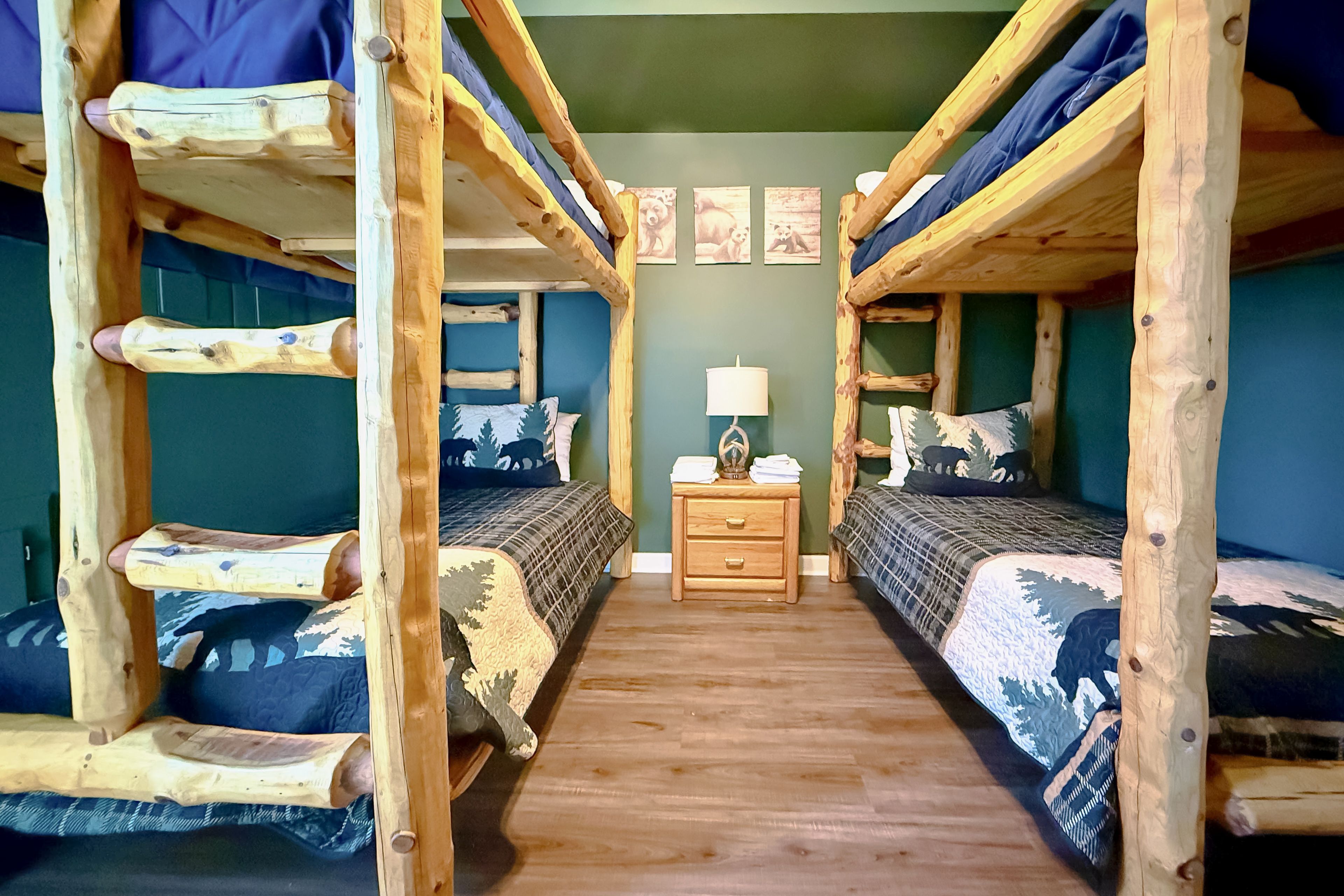 Bedroom 4 | 2 Twin Bunk Beds | Basement Level | Stairs Required
