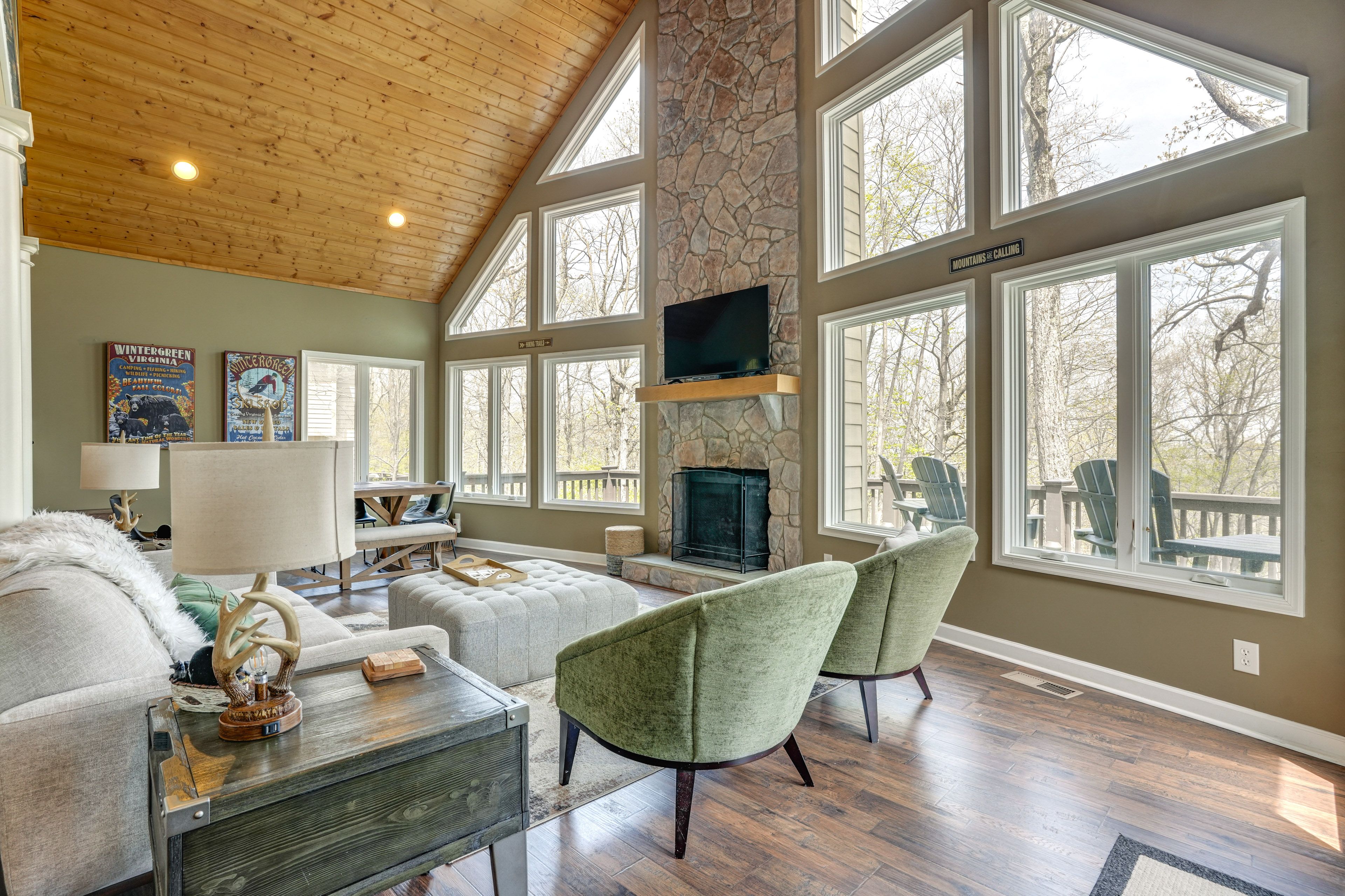 Wintergreen Resort Vacation Rental | 4BR | 3BA | 2,525 Sq Ft | Stairs Required