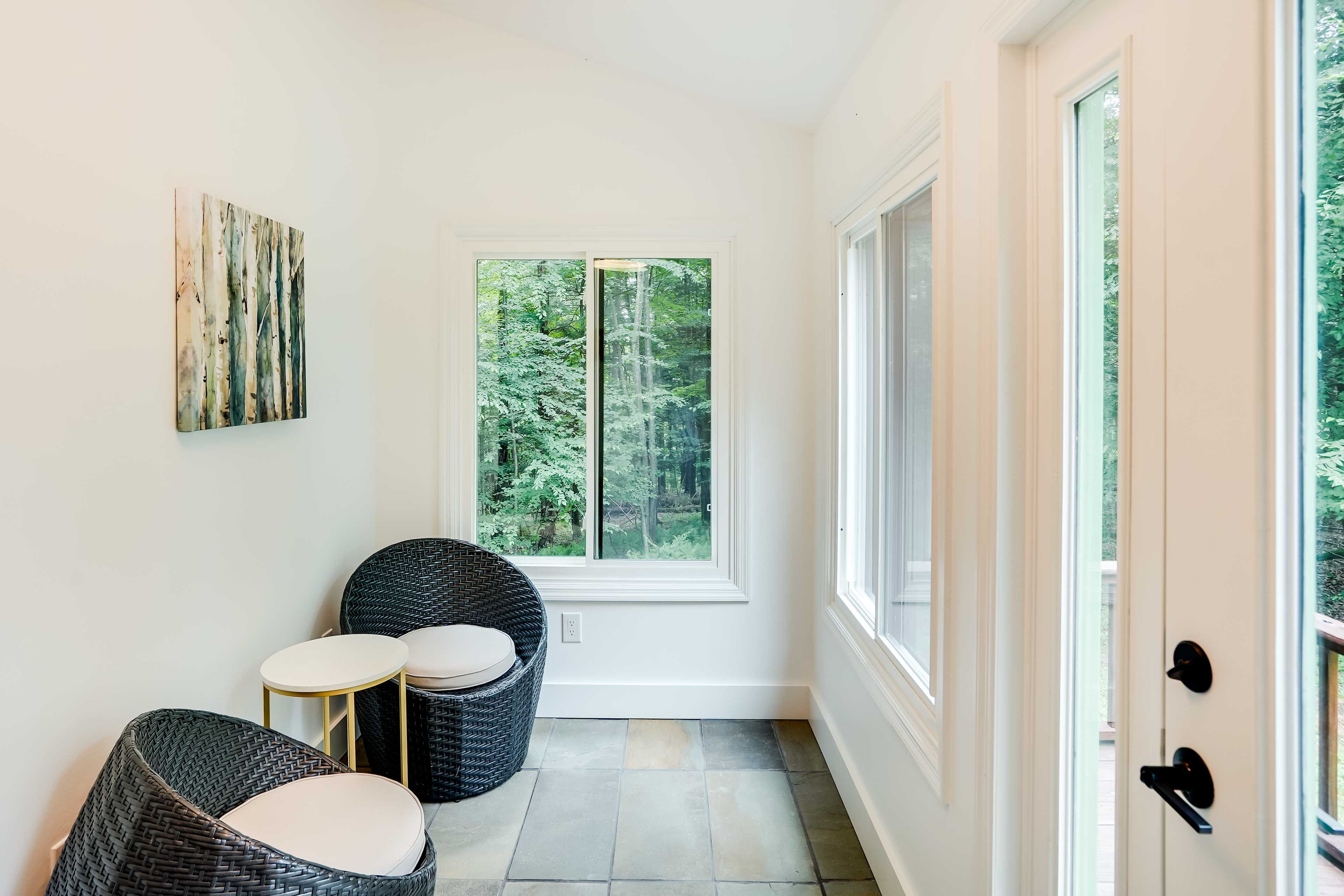 Sunroom | Main Level | Central A/C + Heating
