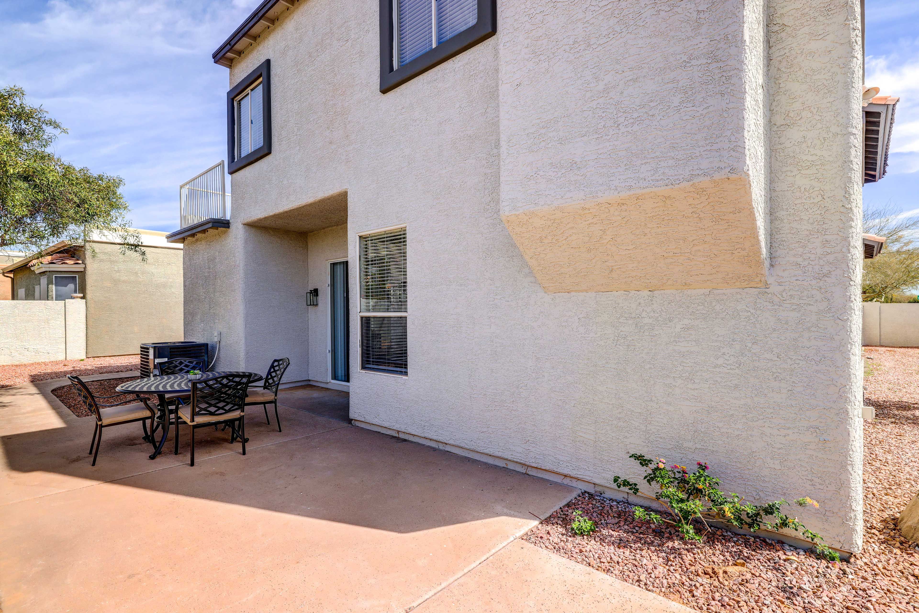 Patio | Private Outdoor Pool | Gas Grill