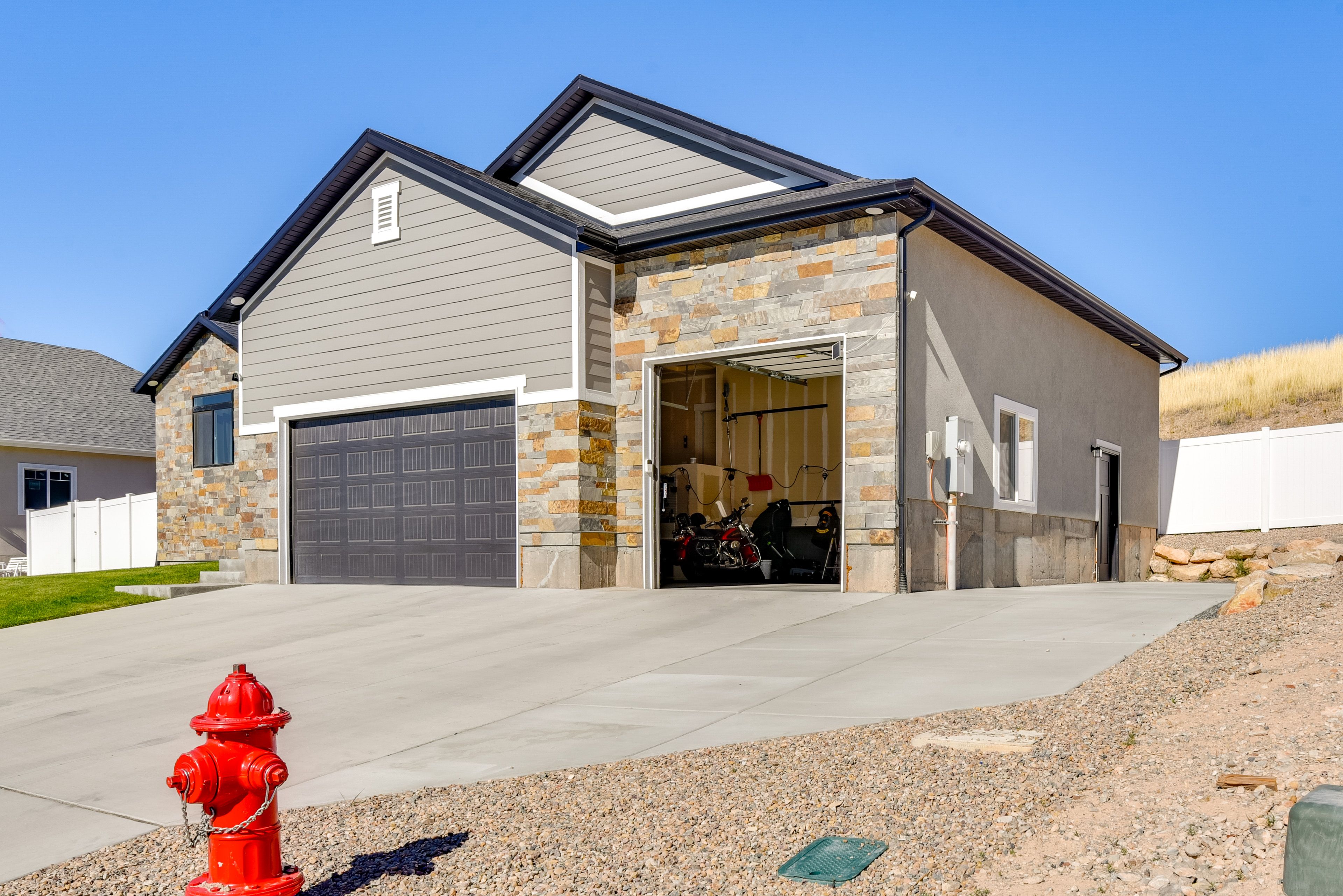 Property Exterior | Homeowner On-Site (Upstairs Unit)