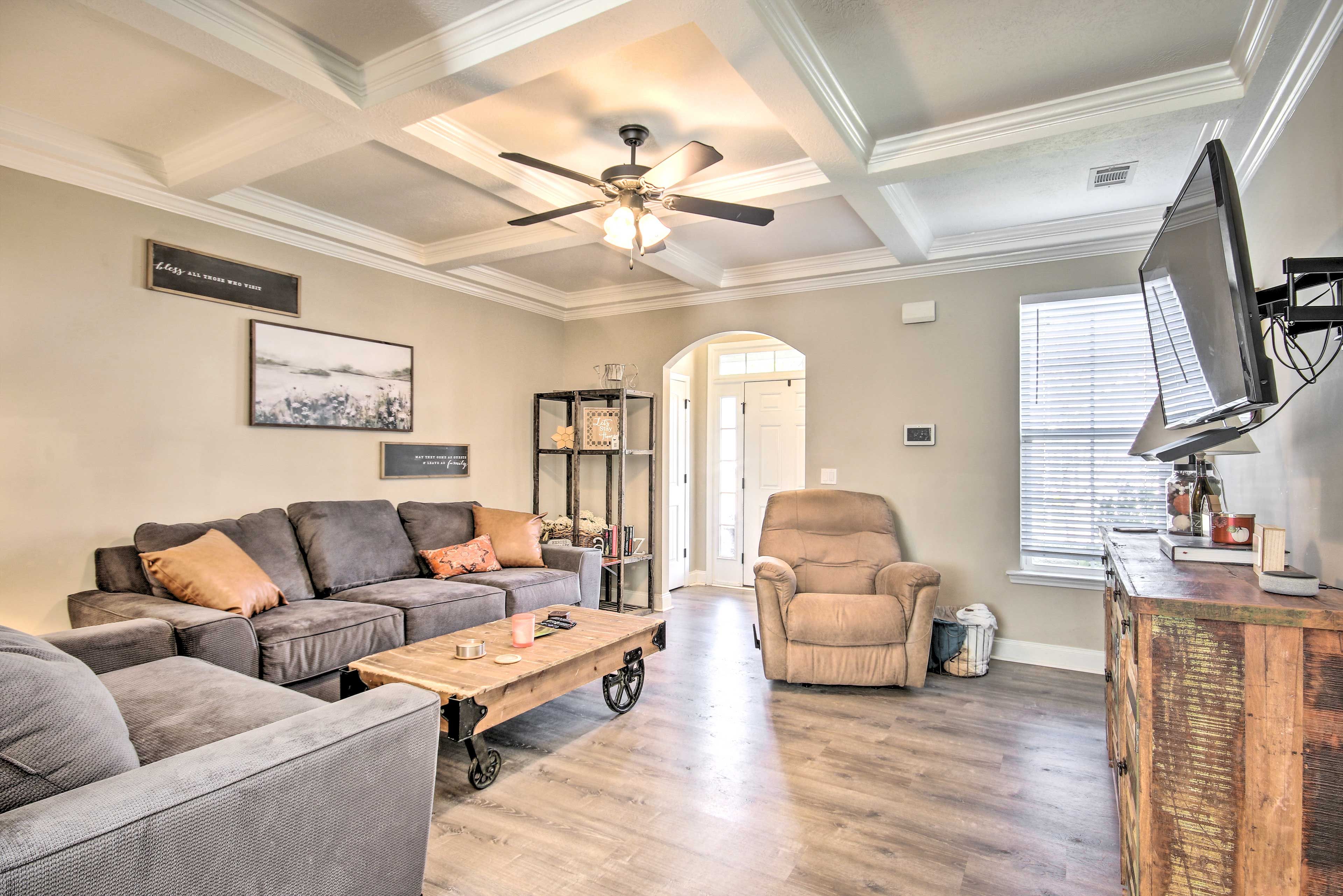 Grovetown Vacation Rental | 3BR | 2.5BA | Stairs Required | 1,900 Sq Ft