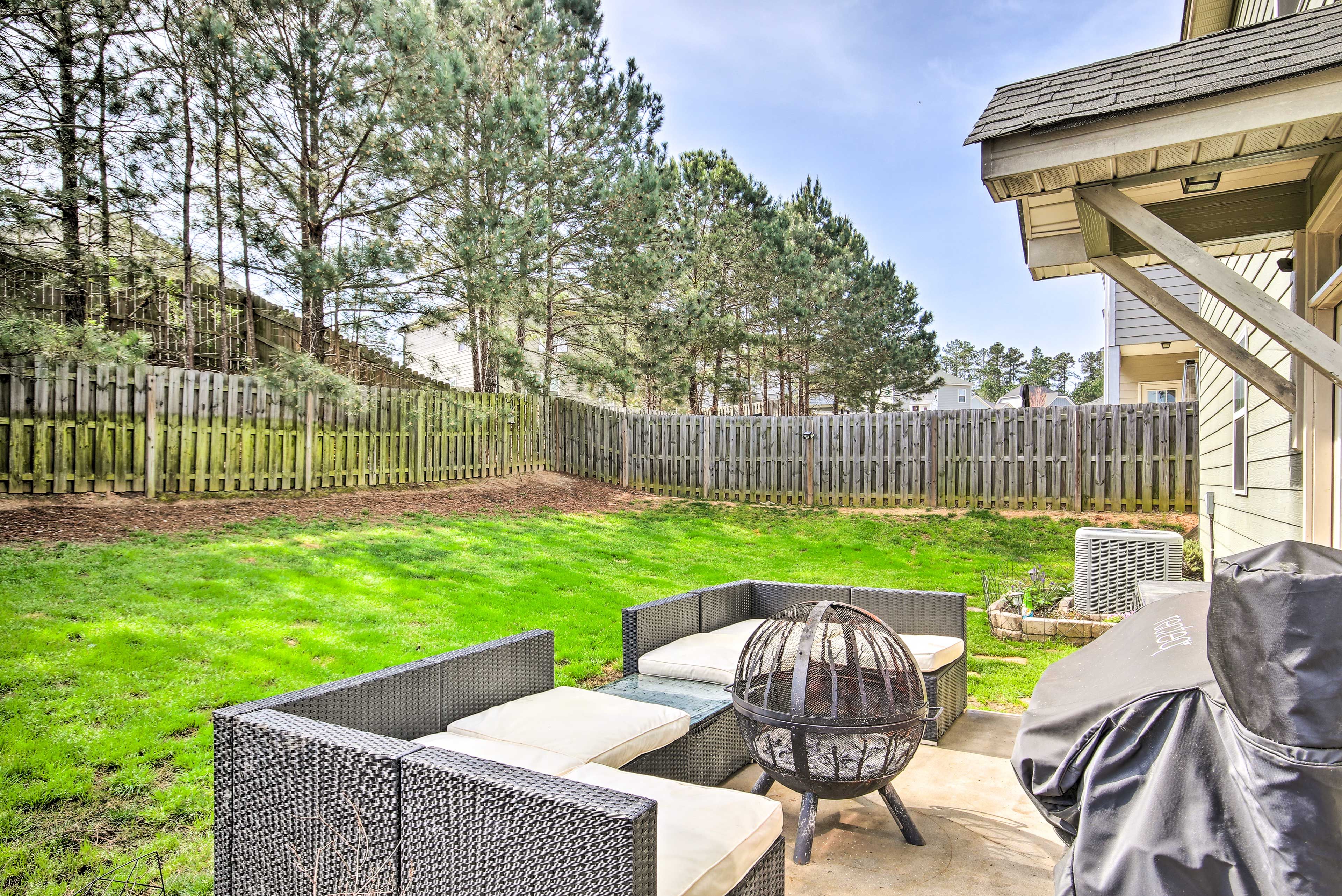 Private Backyard