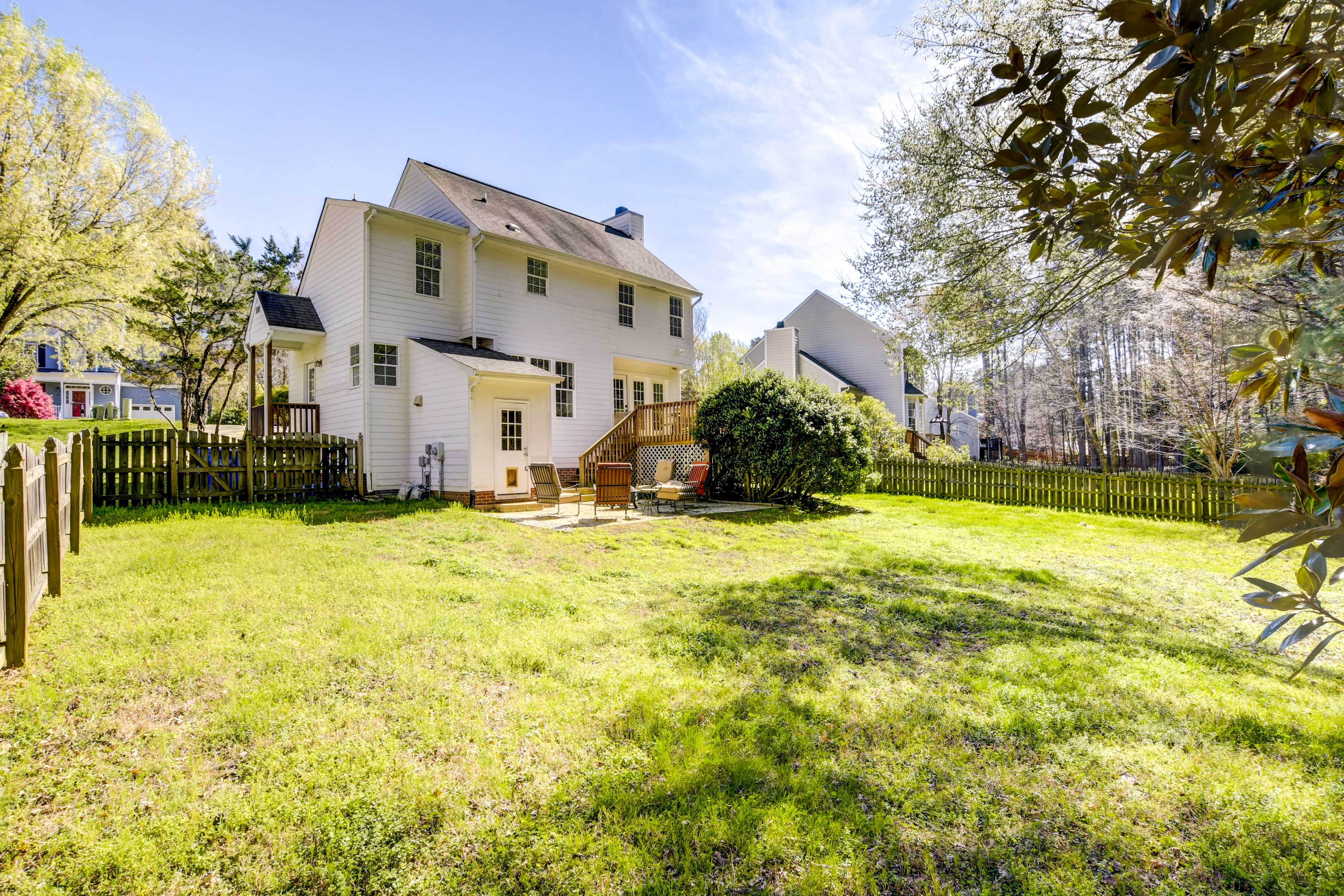 Fenced Yard