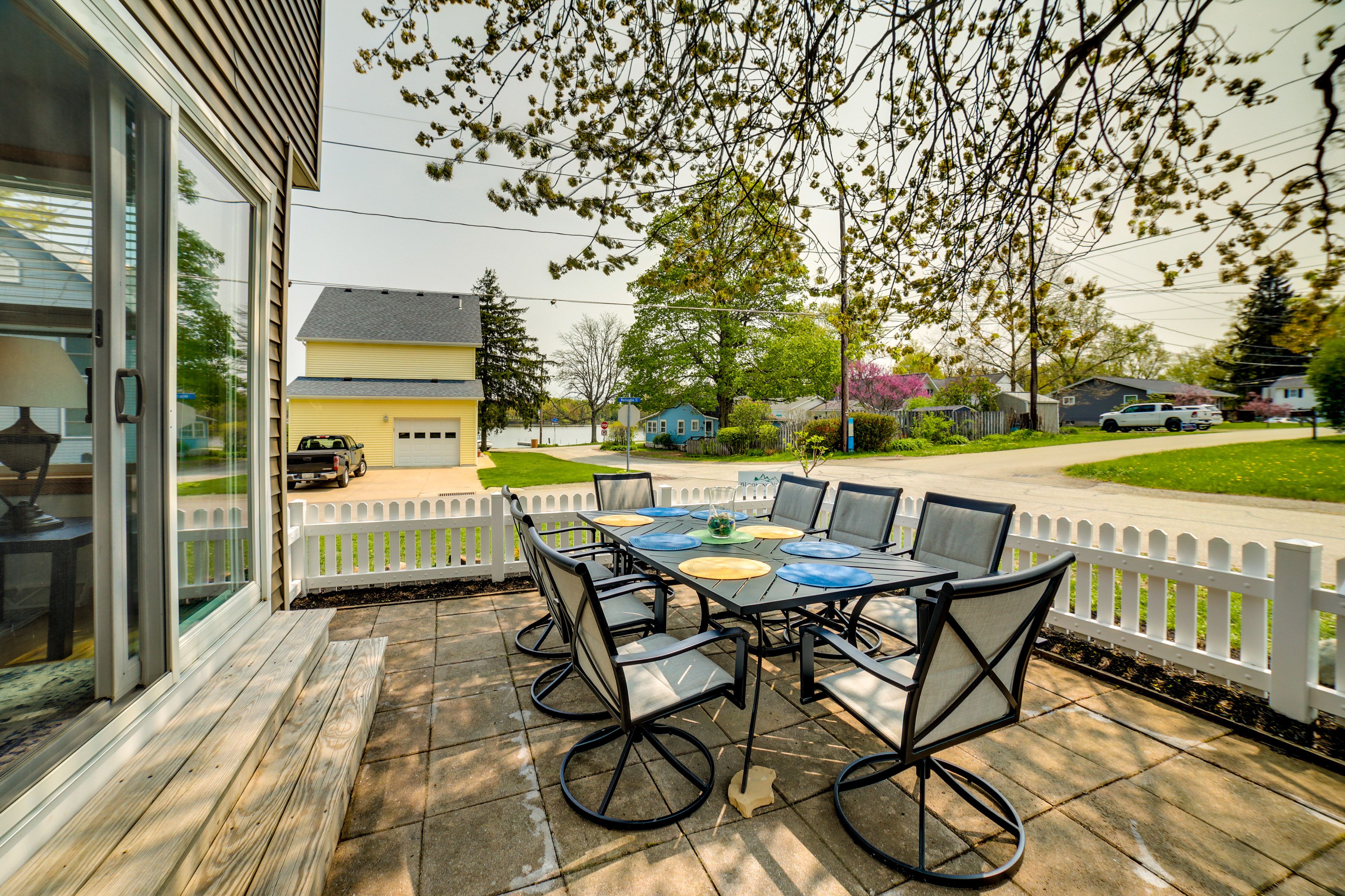 Fenced-In Patio | Gas Grill